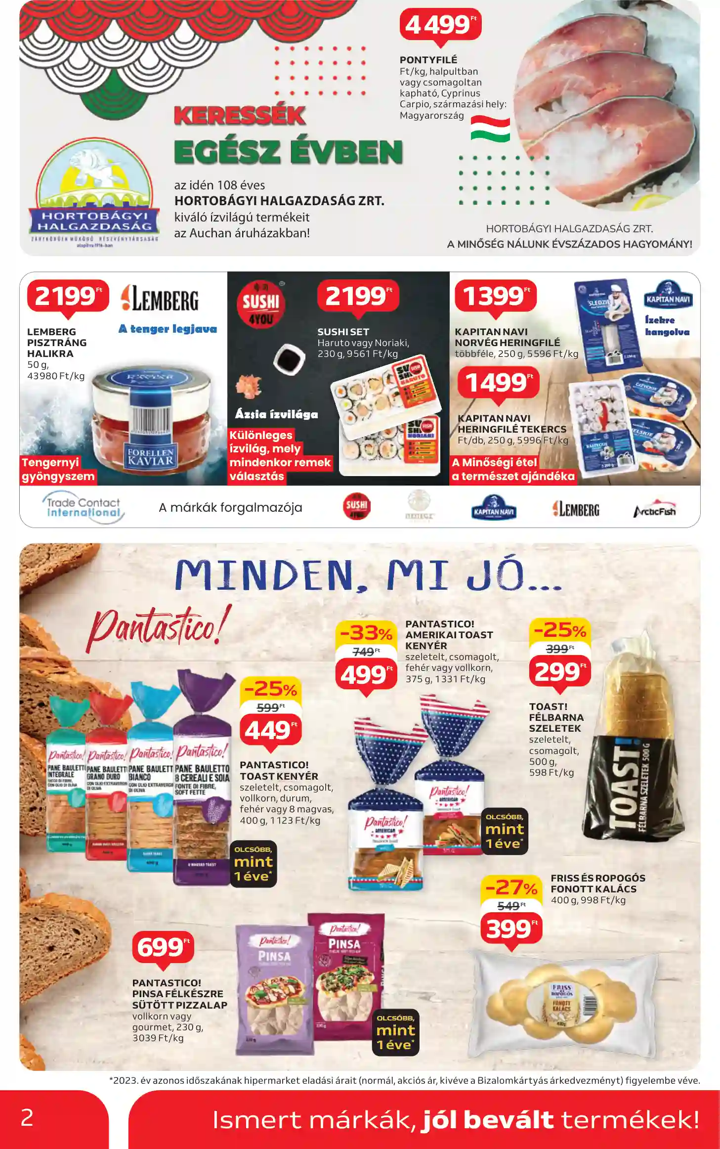 Auchan akciós újság 45. hét (2 oldal)