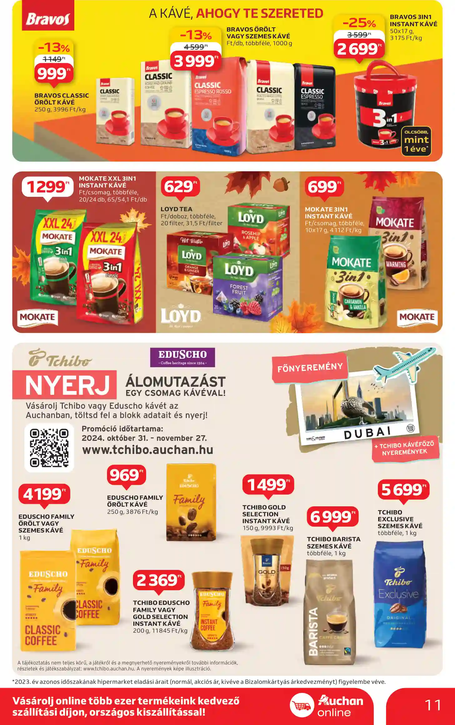Auchan akciós újság 45. hét (3 oldal)