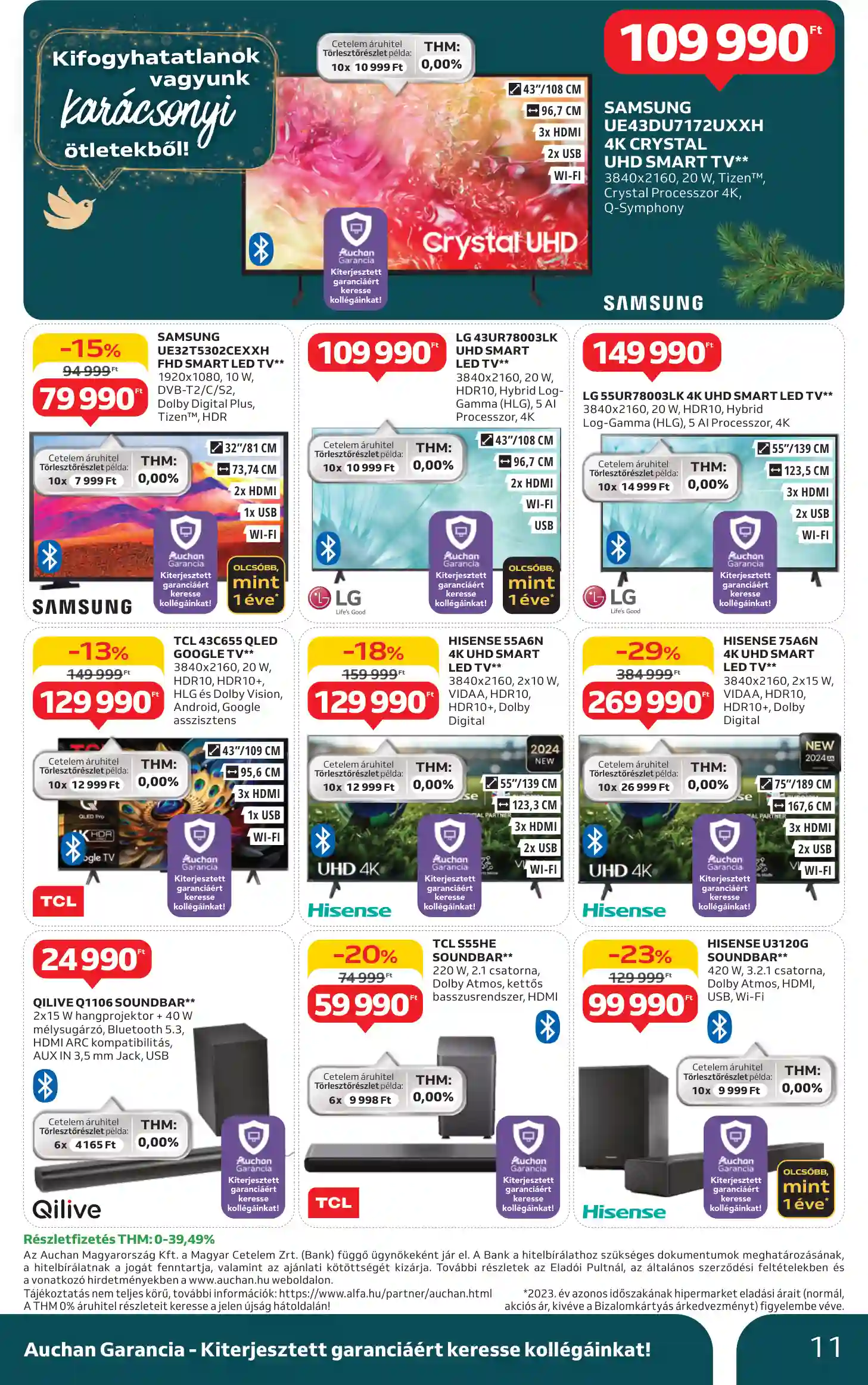 Auchan akciós újság 45. hét (3 oldal)