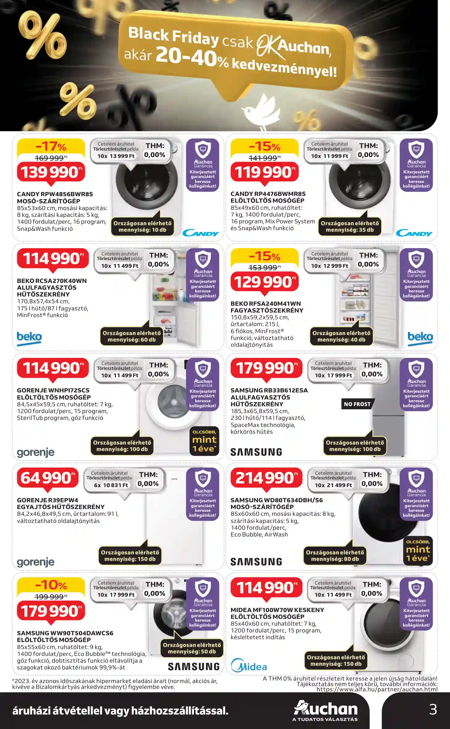 Auchan akciós újság 45. hét (3 oldal)