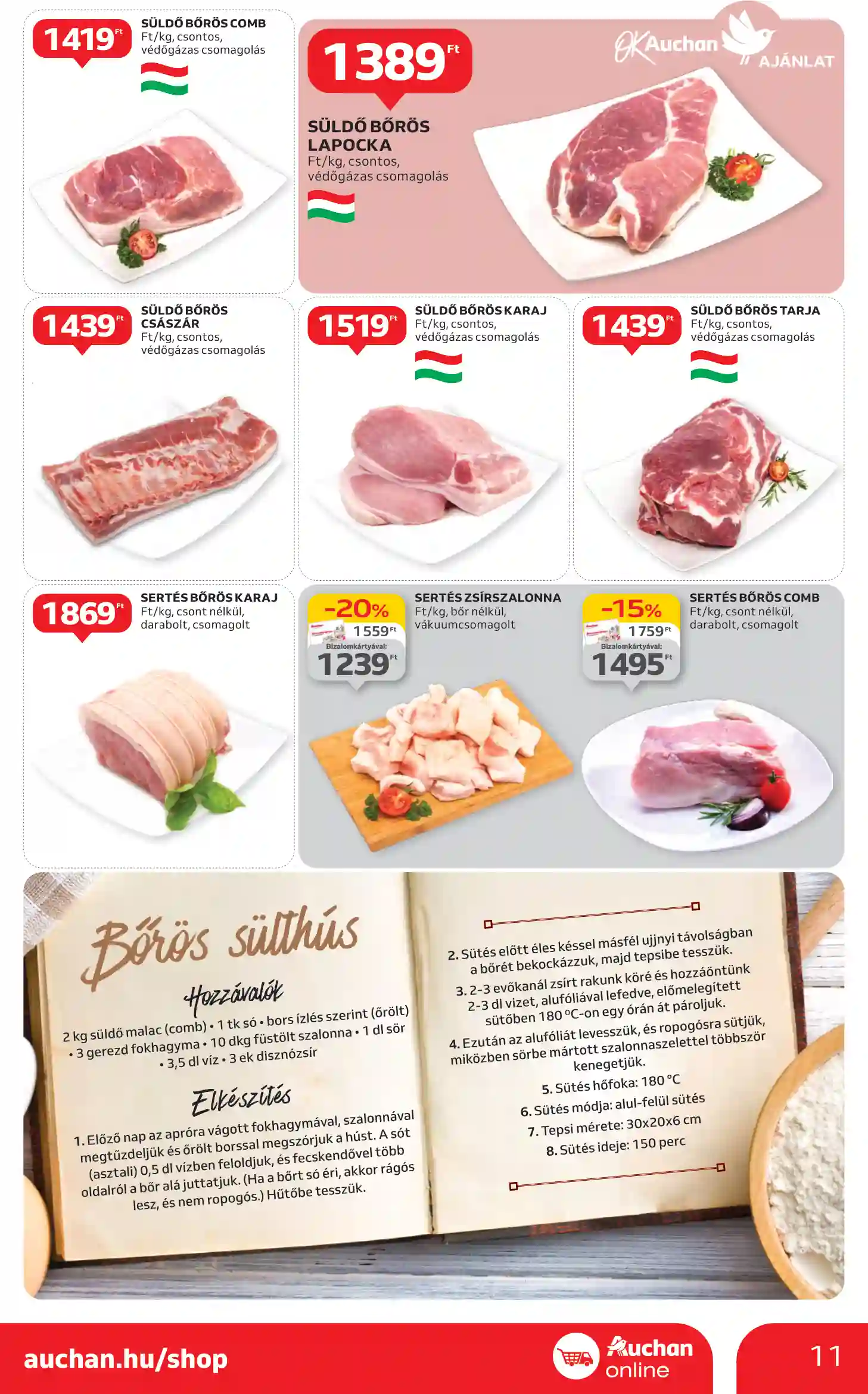 Auchan akciós újság 47. hét (3 oldal)