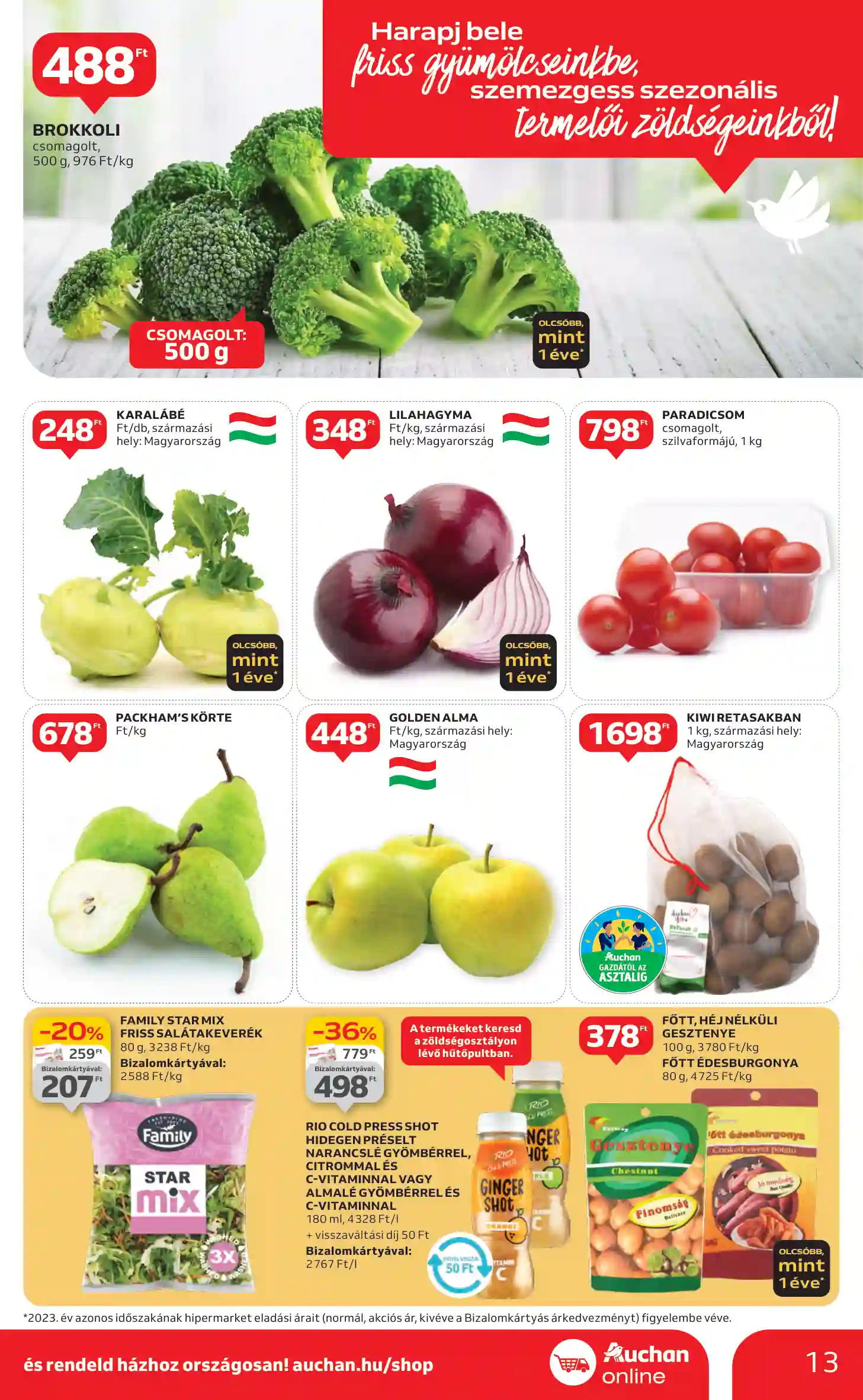 Auchan akciós újság 47. hét (5 oldal)