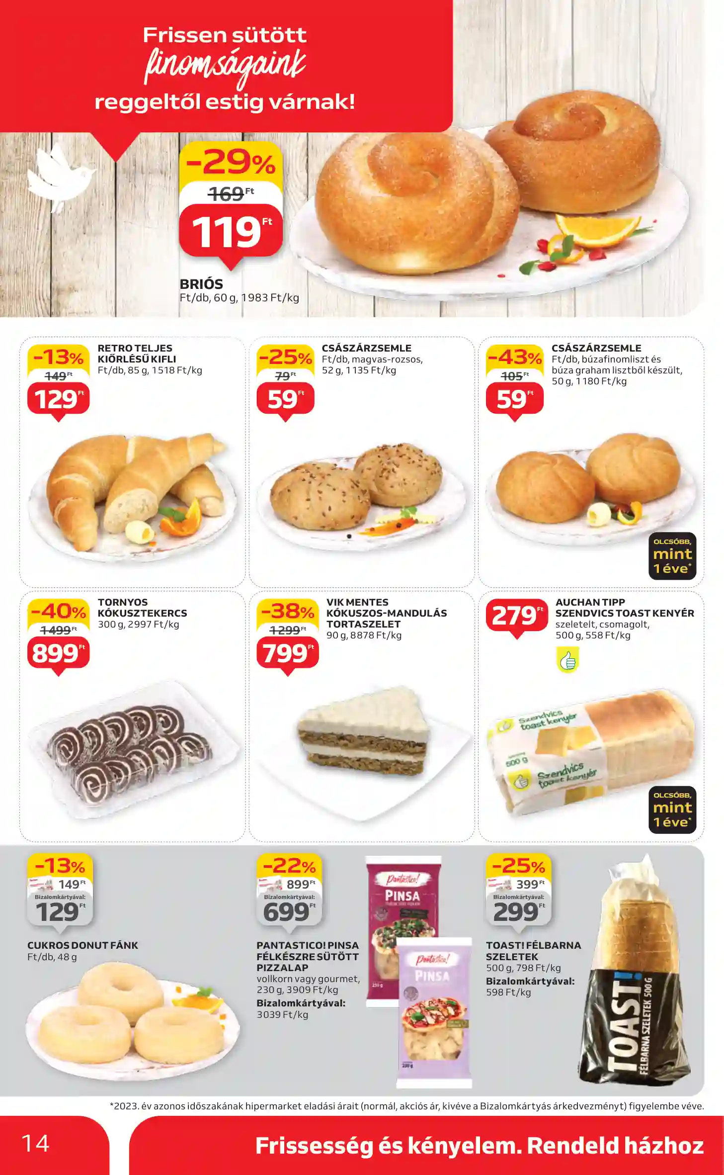 Auchan akciós újság 47. hét (6 oldal)