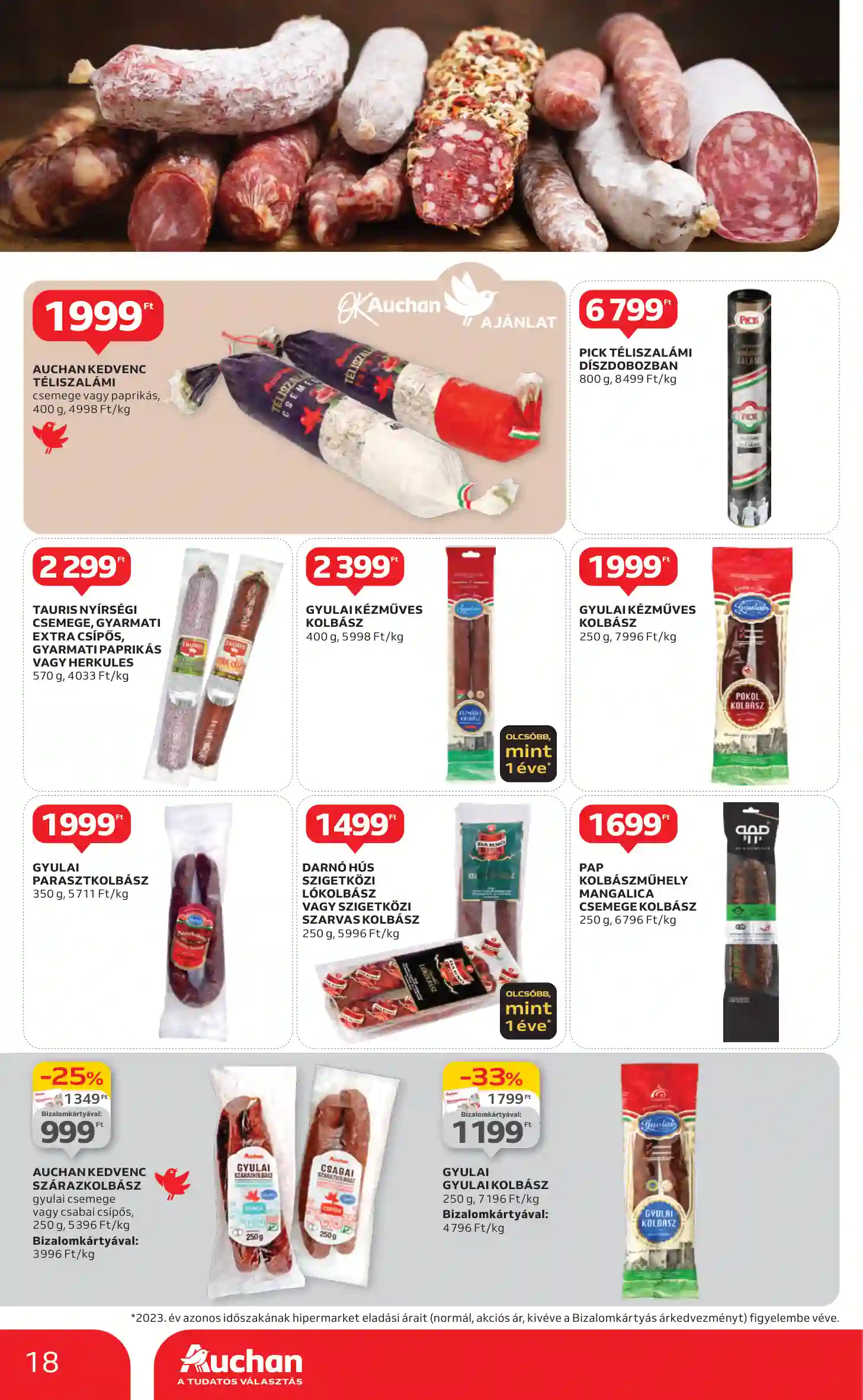 Auchan akciós újság 47. hét (10 oldal)