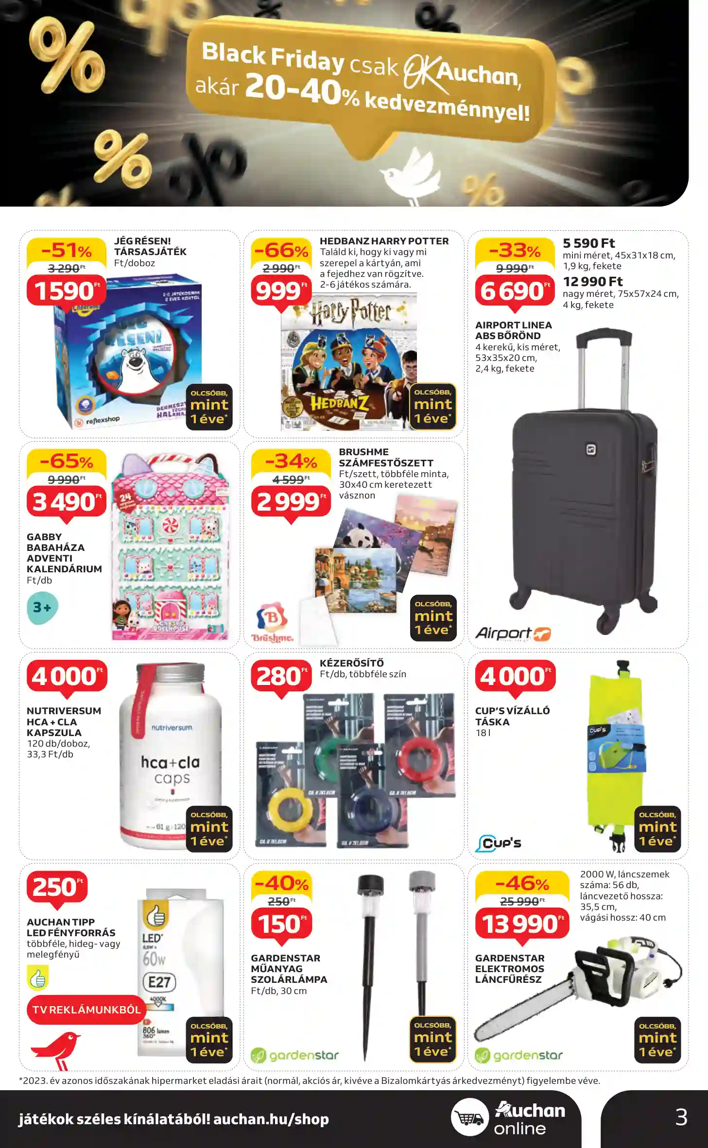 Auchan akciós újság 47. hét (13 oldal)