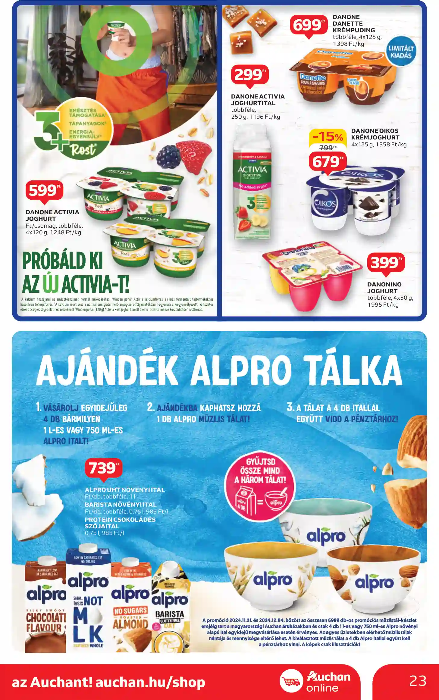 Auchan akciós újság 47. hét (16 oldal)