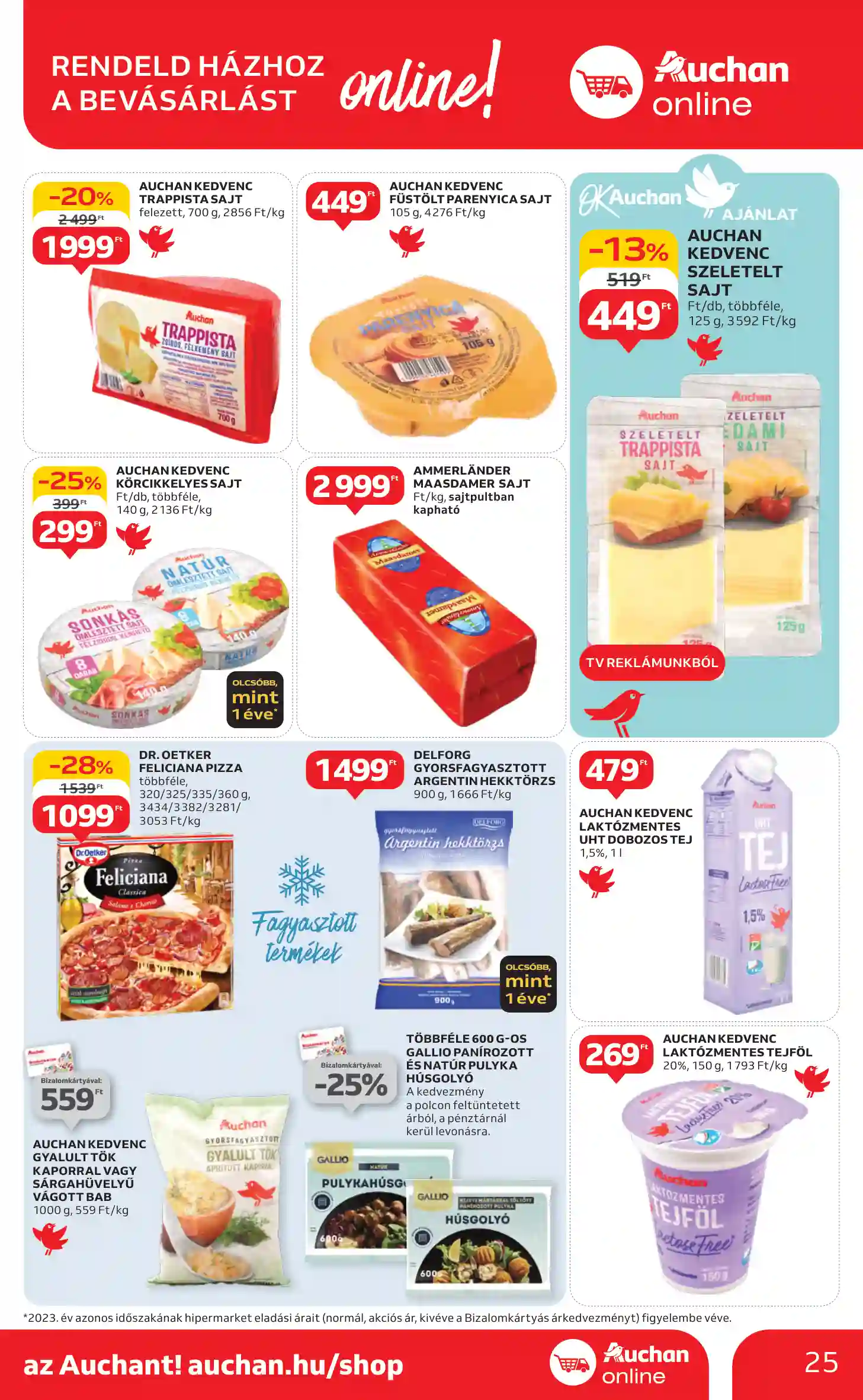 Auchan akciós újság 47. hét (18 oldal)