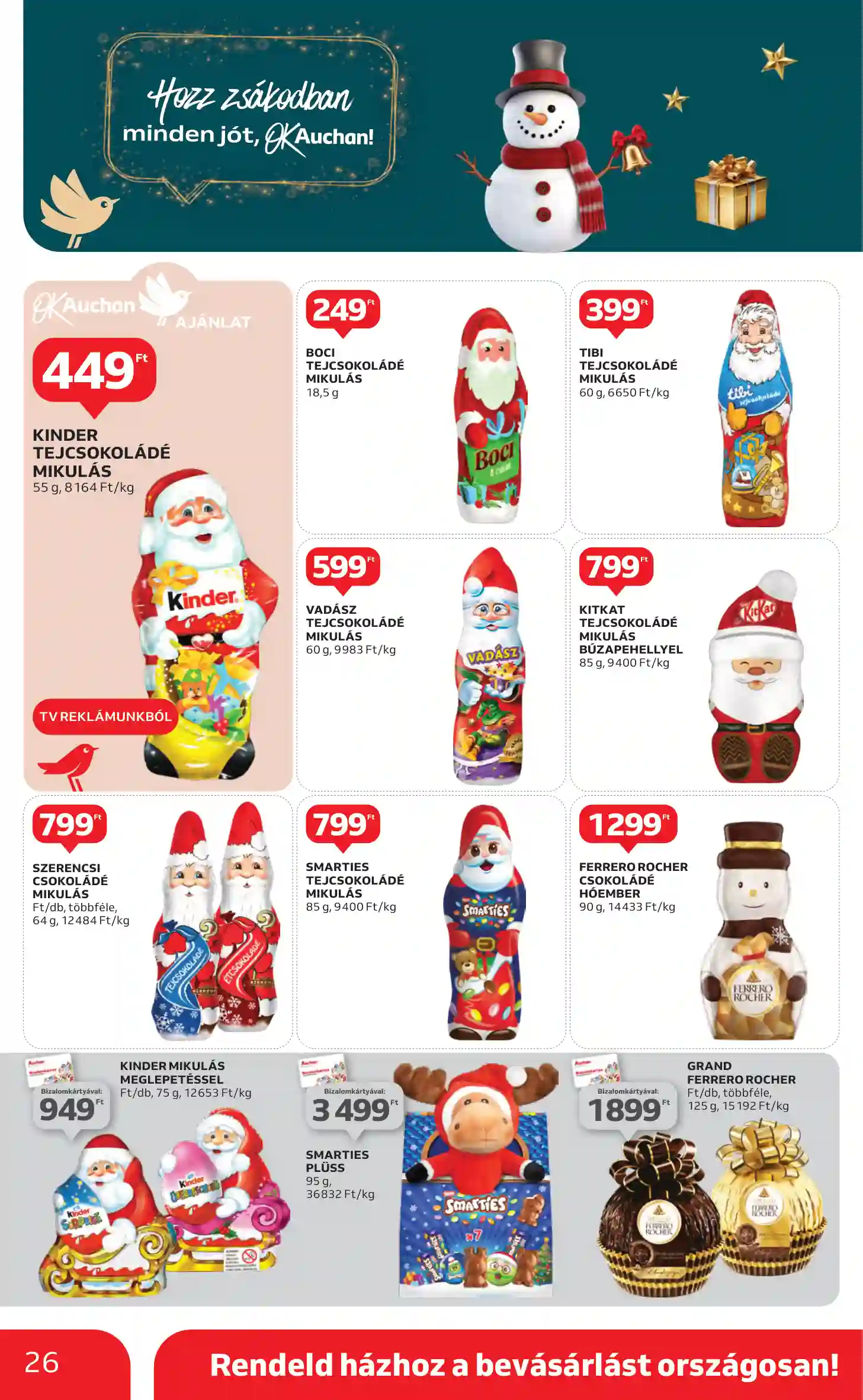 Auchan akciós újság 47. hét (19 oldal)