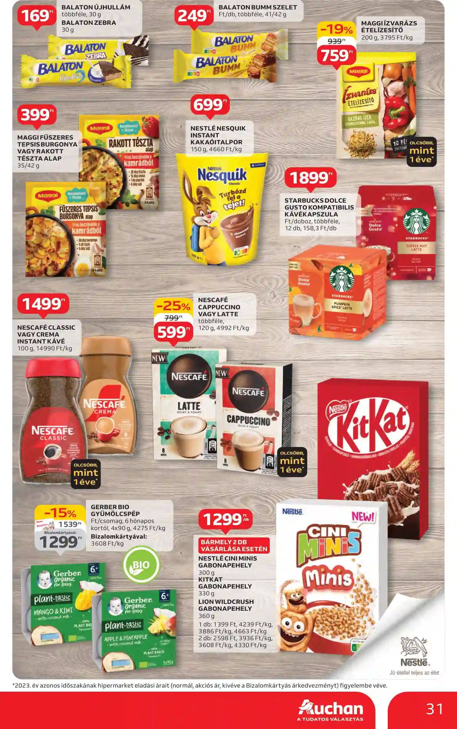 Auchan akciós újság 47. hét (25 oldal)