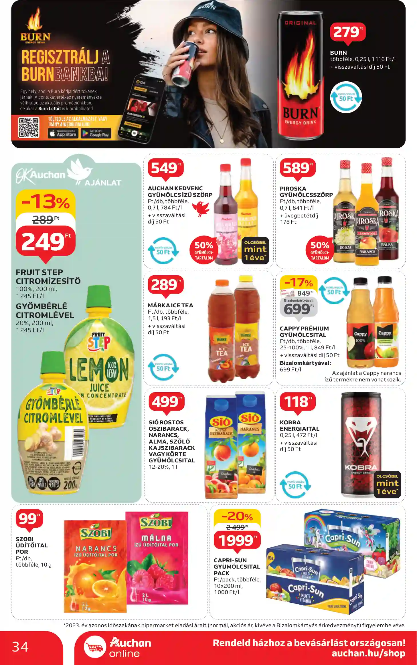 Auchan akciós újság 47. hét (28 oldal)