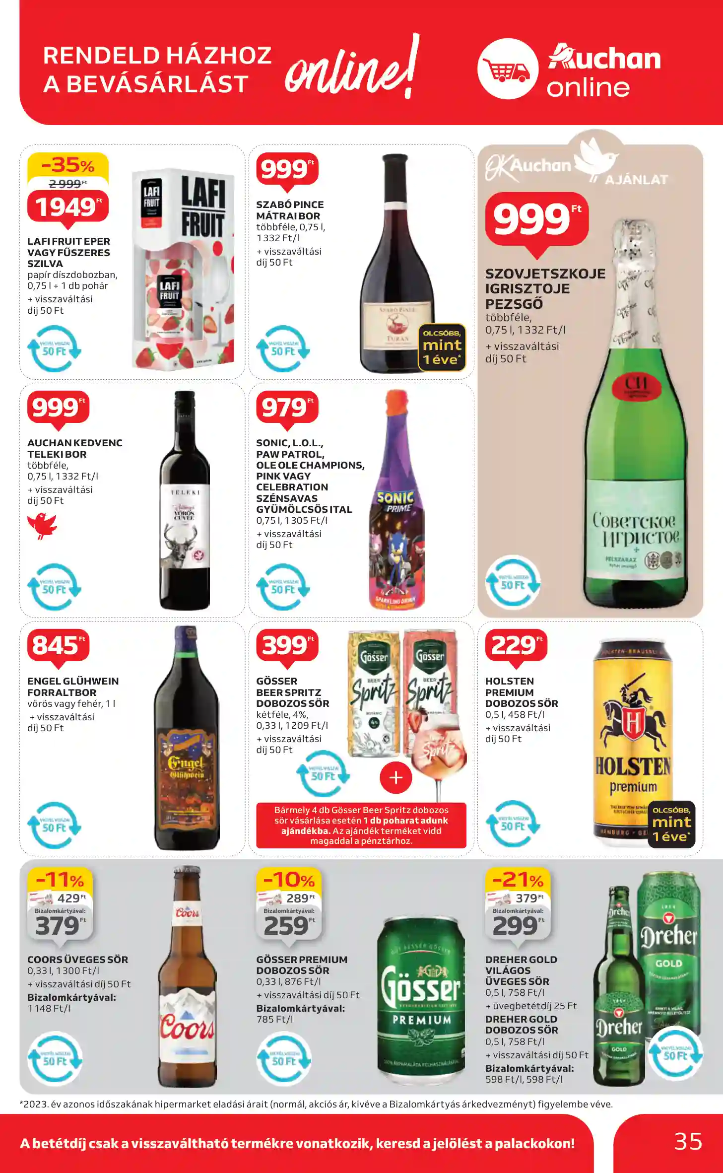 Auchan akciós újság 47. hét (29 oldal)