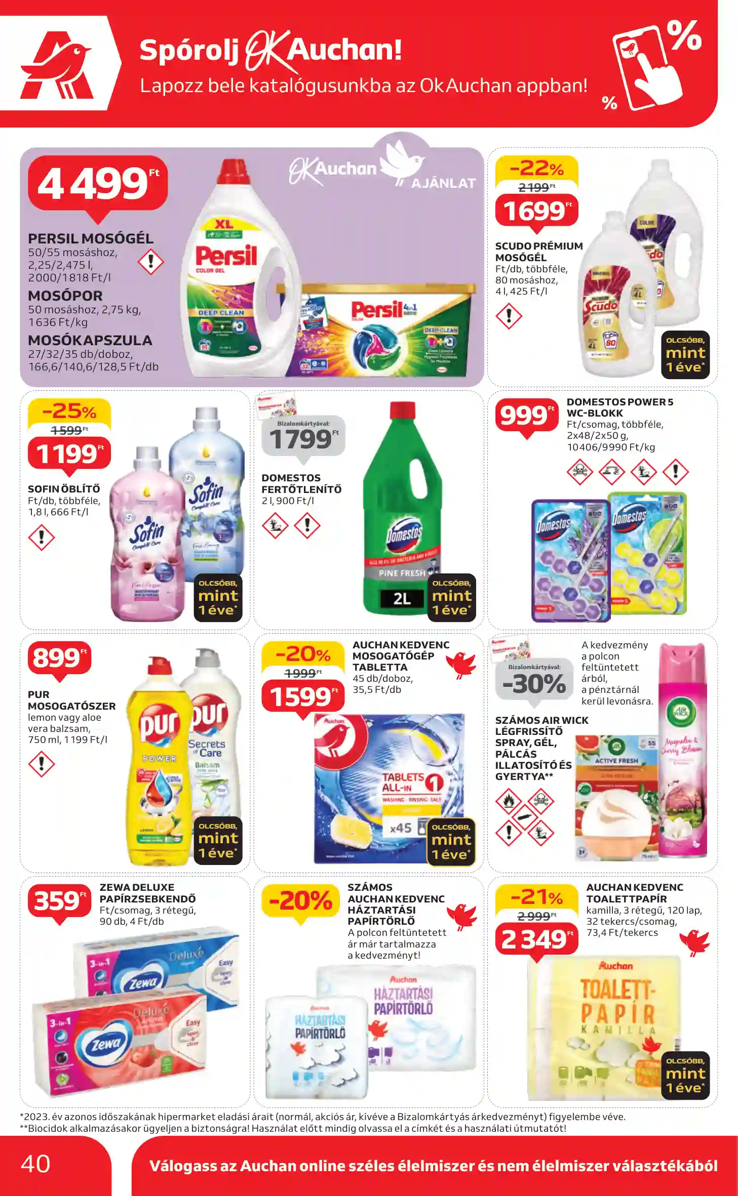 Auchan akciós újság 47. hét (34 oldal)