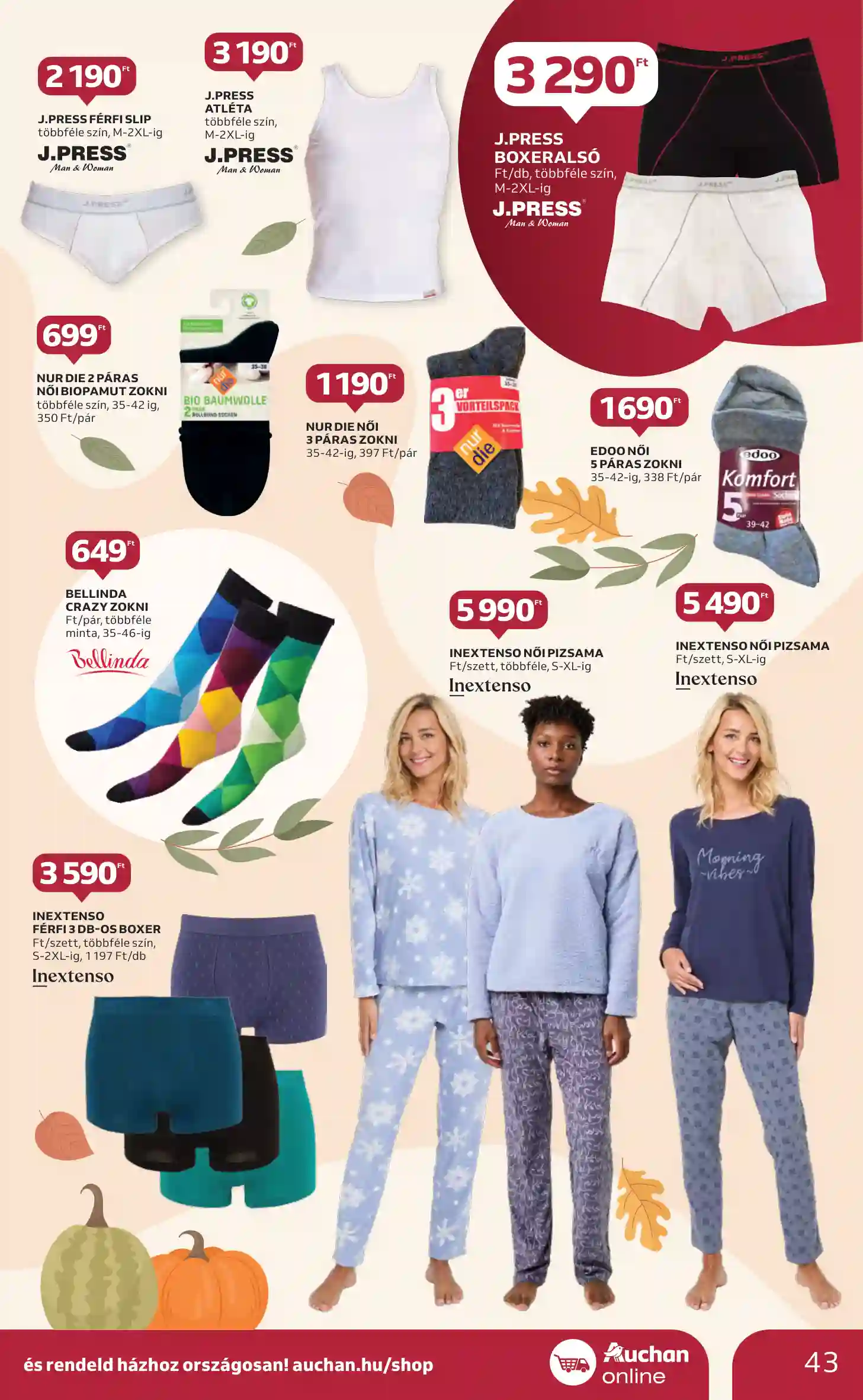 Auchan akciós újság 47. hét (38 oldal)