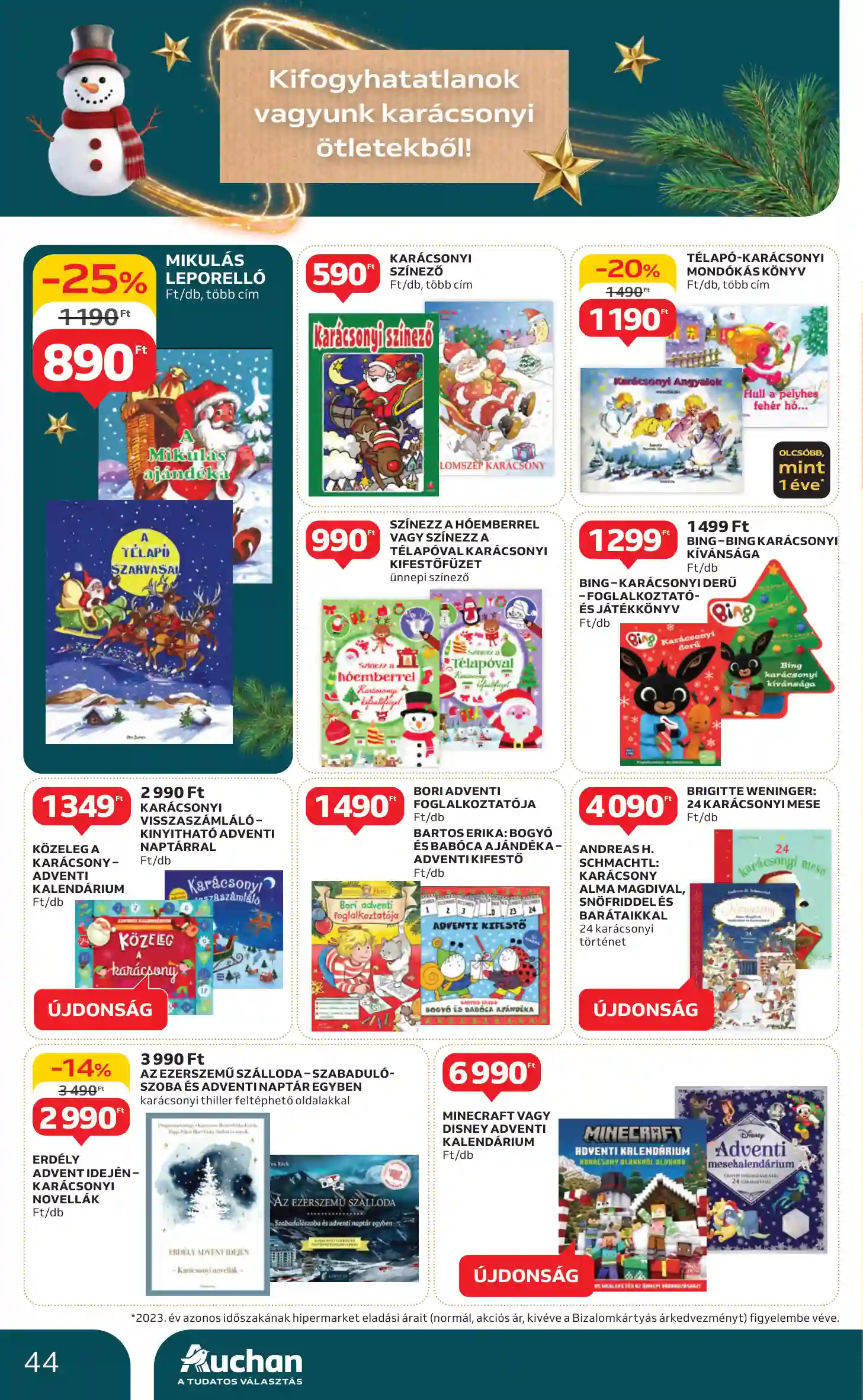 Auchan akciós újság 47. hét (39 oldal)
