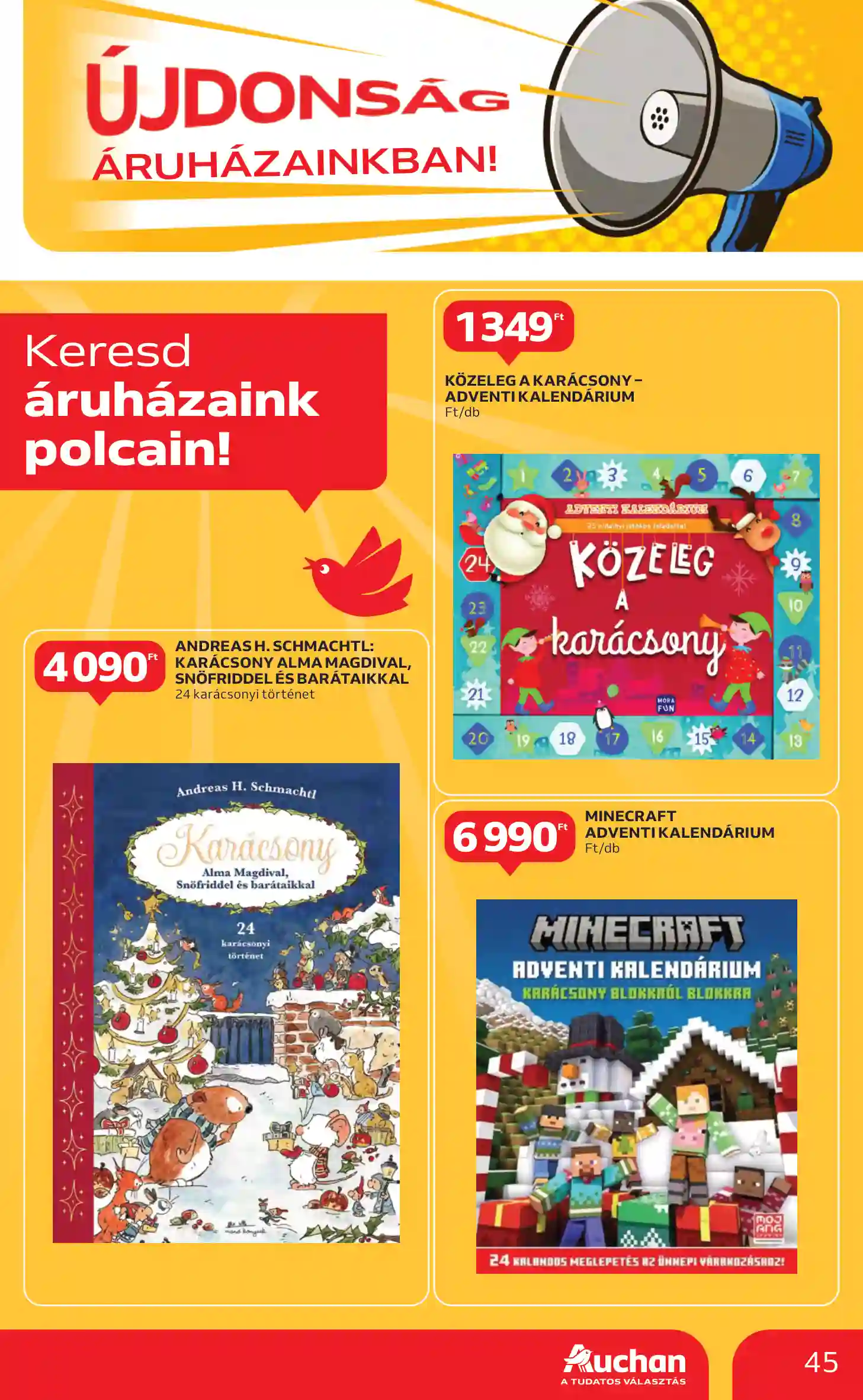 Auchan akciós újság 47. hét (40 oldal)