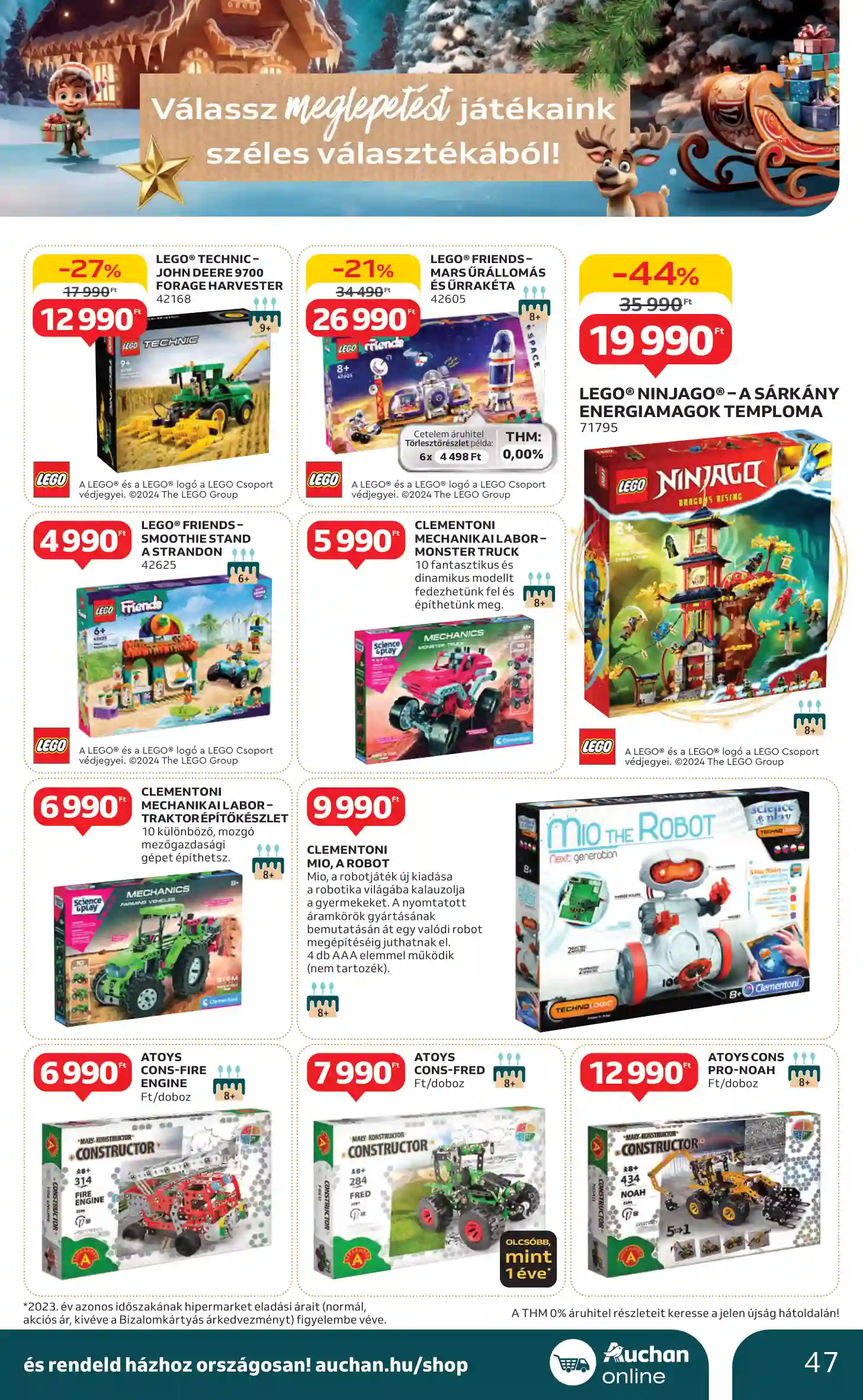 Auchan akciós újság 47. hét (42 oldal)