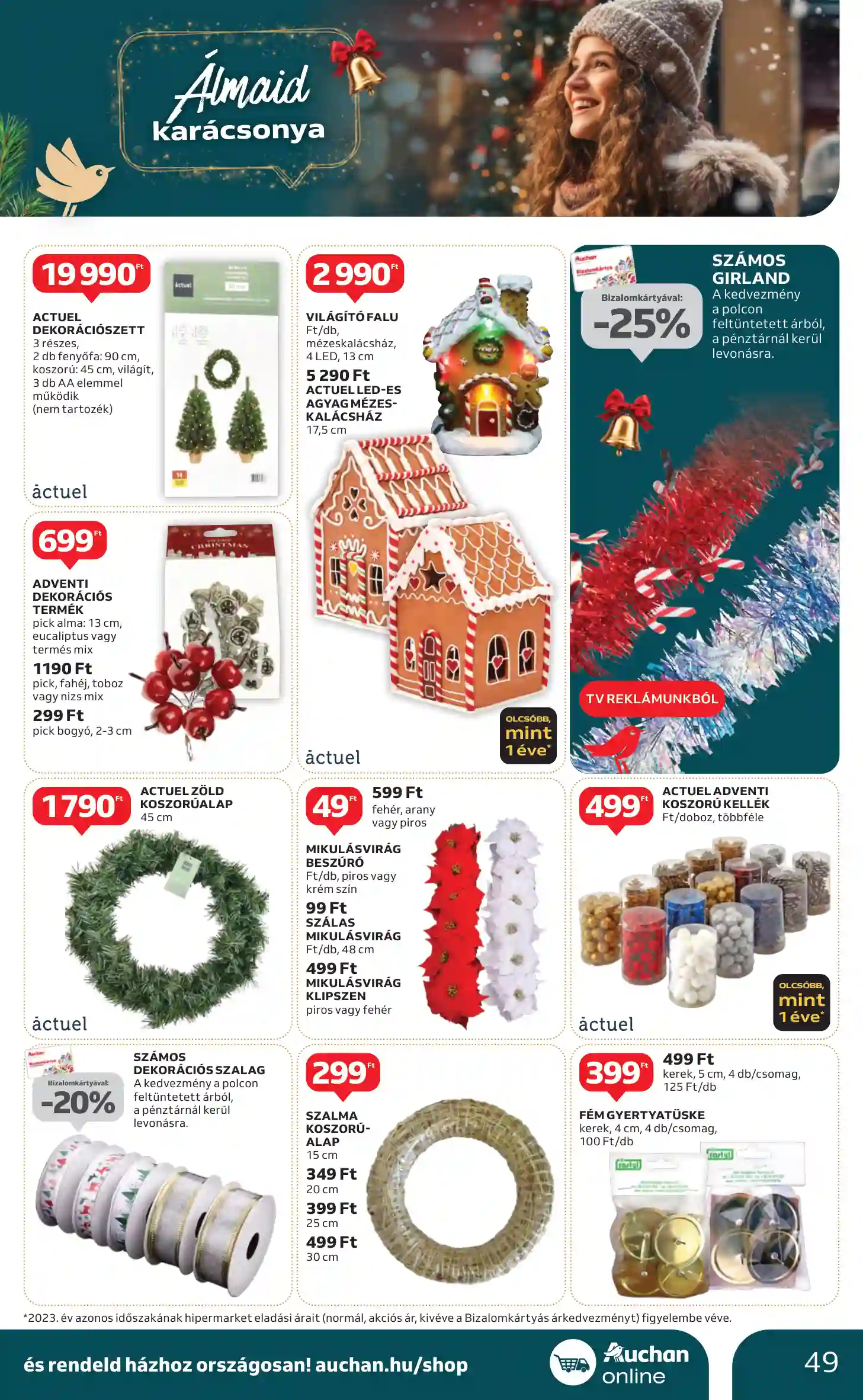 Auchan akciós újság 47. hét (44 oldal)