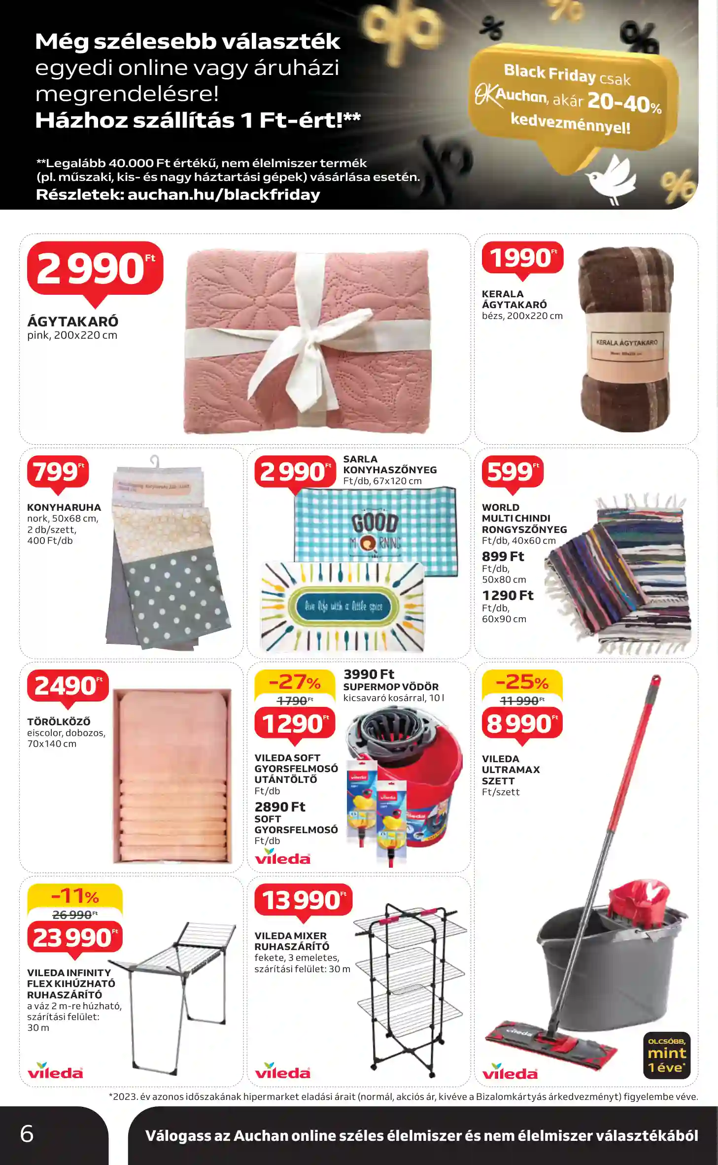 Auchan akciós újság 47. hét (46 oldal)