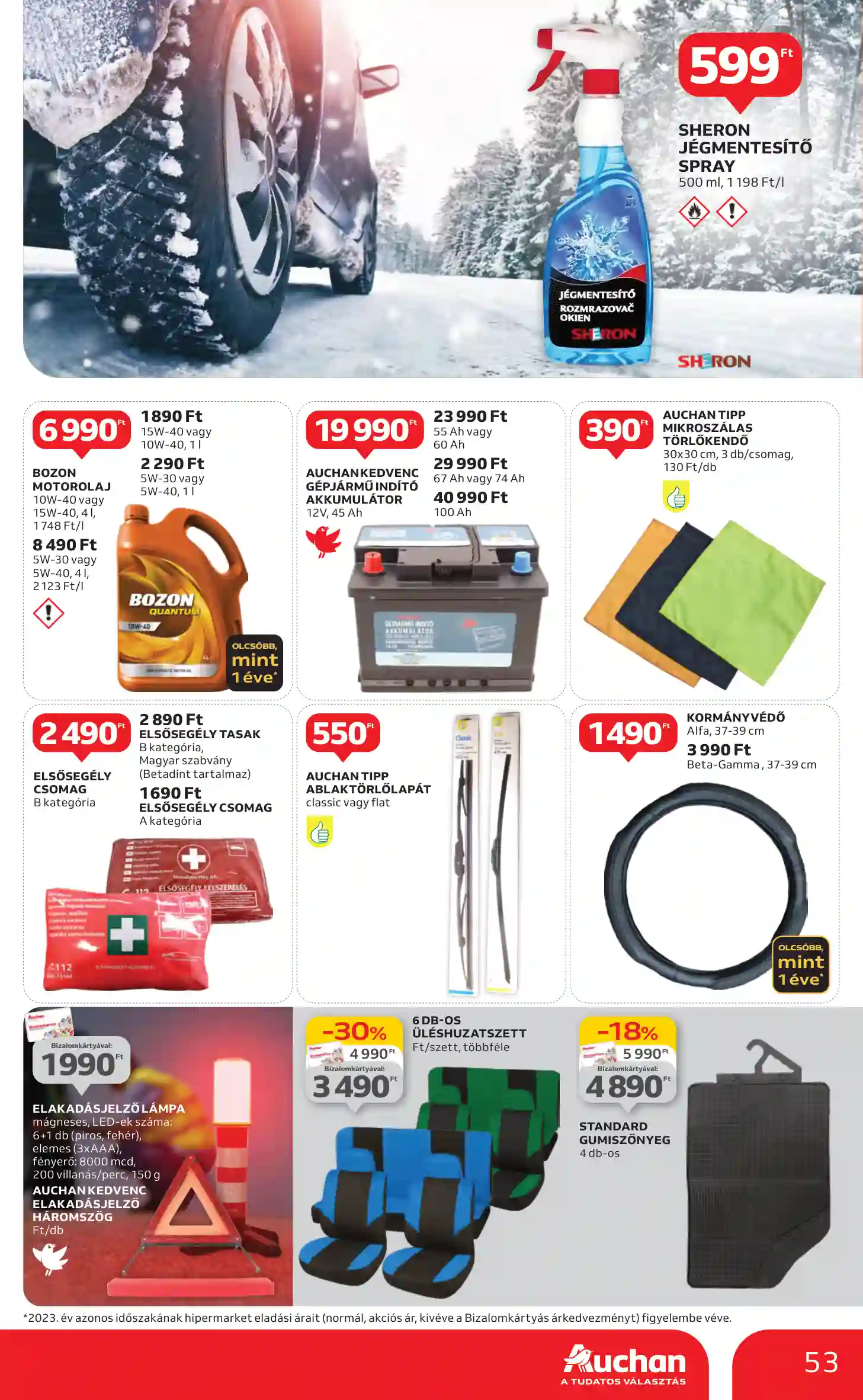 Auchan akciós újság 47. hét (49 oldal)