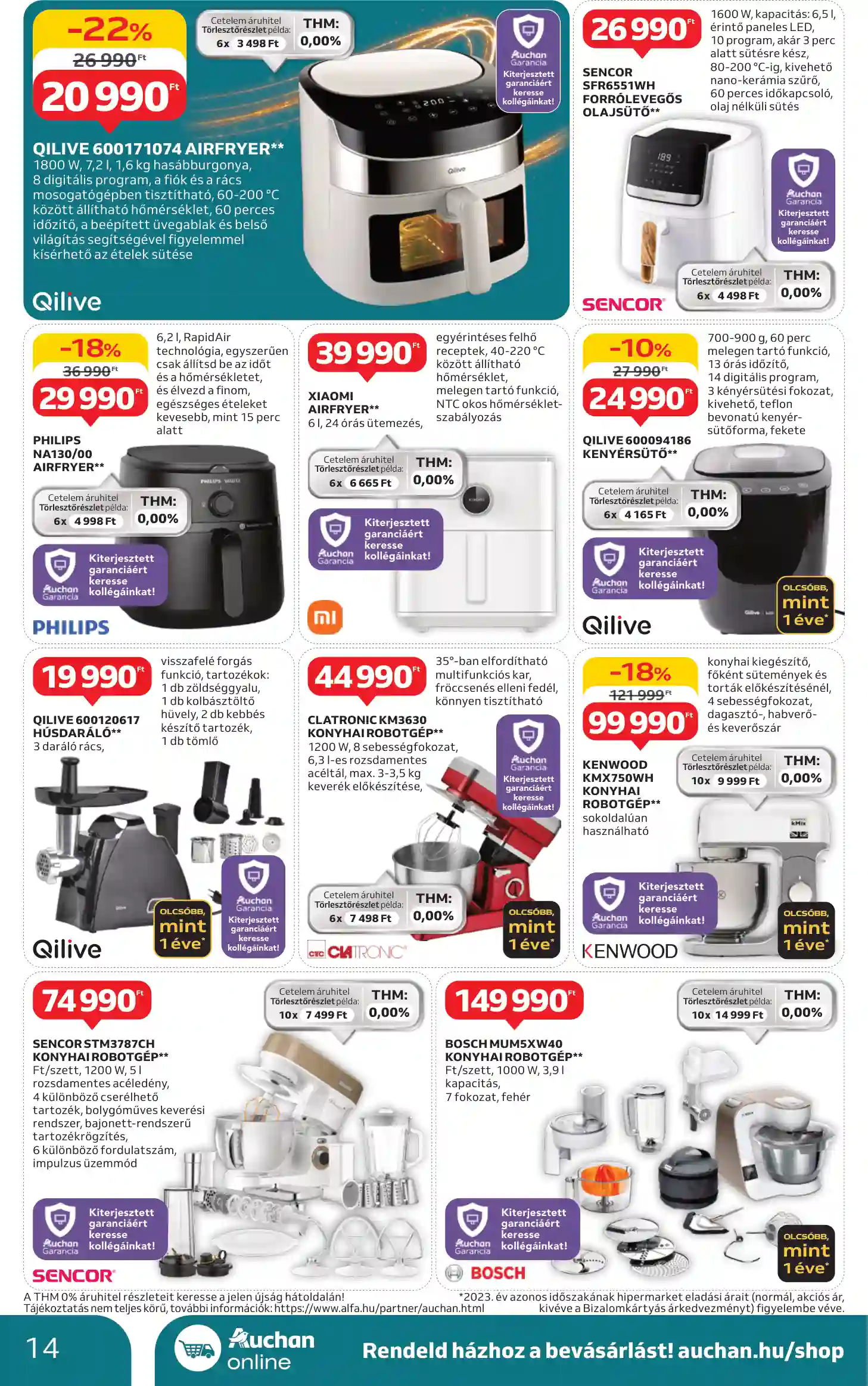 Auchan akciós újság 47. hét (6 oldal)