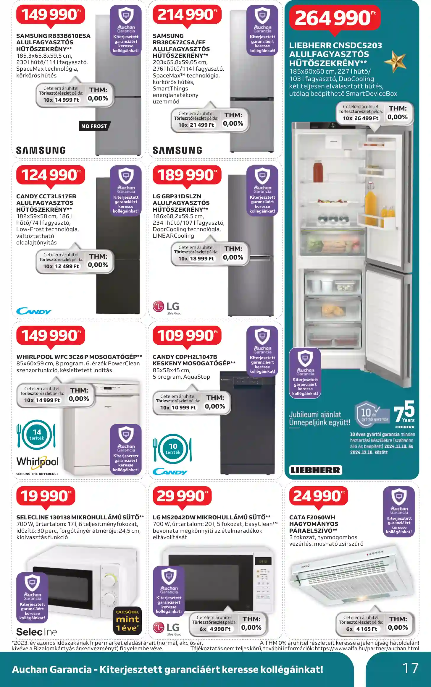 Auchan akciós újság 47. hét (9 oldal)