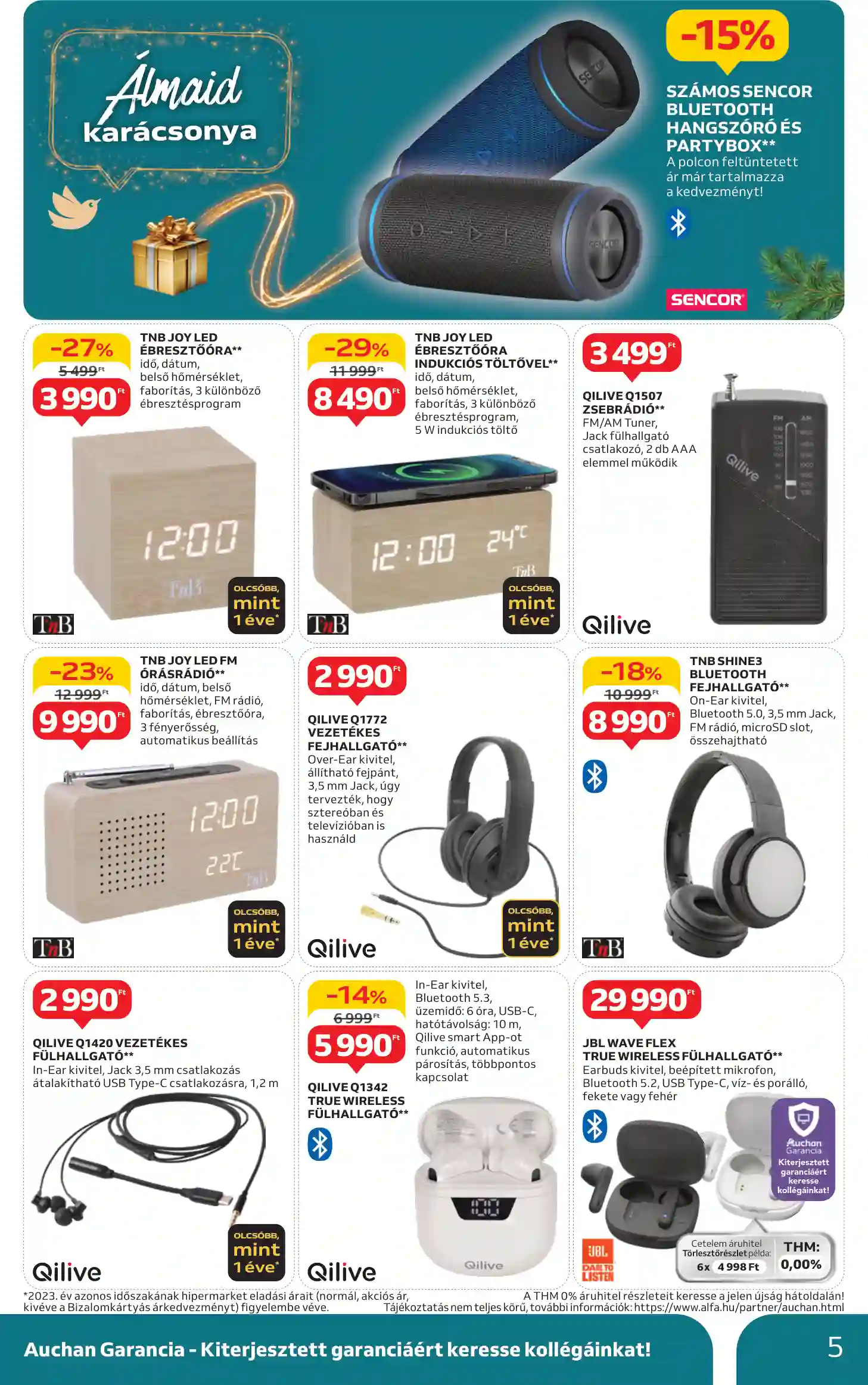 Auchan akciós újság 47. hét (15 oldal)
