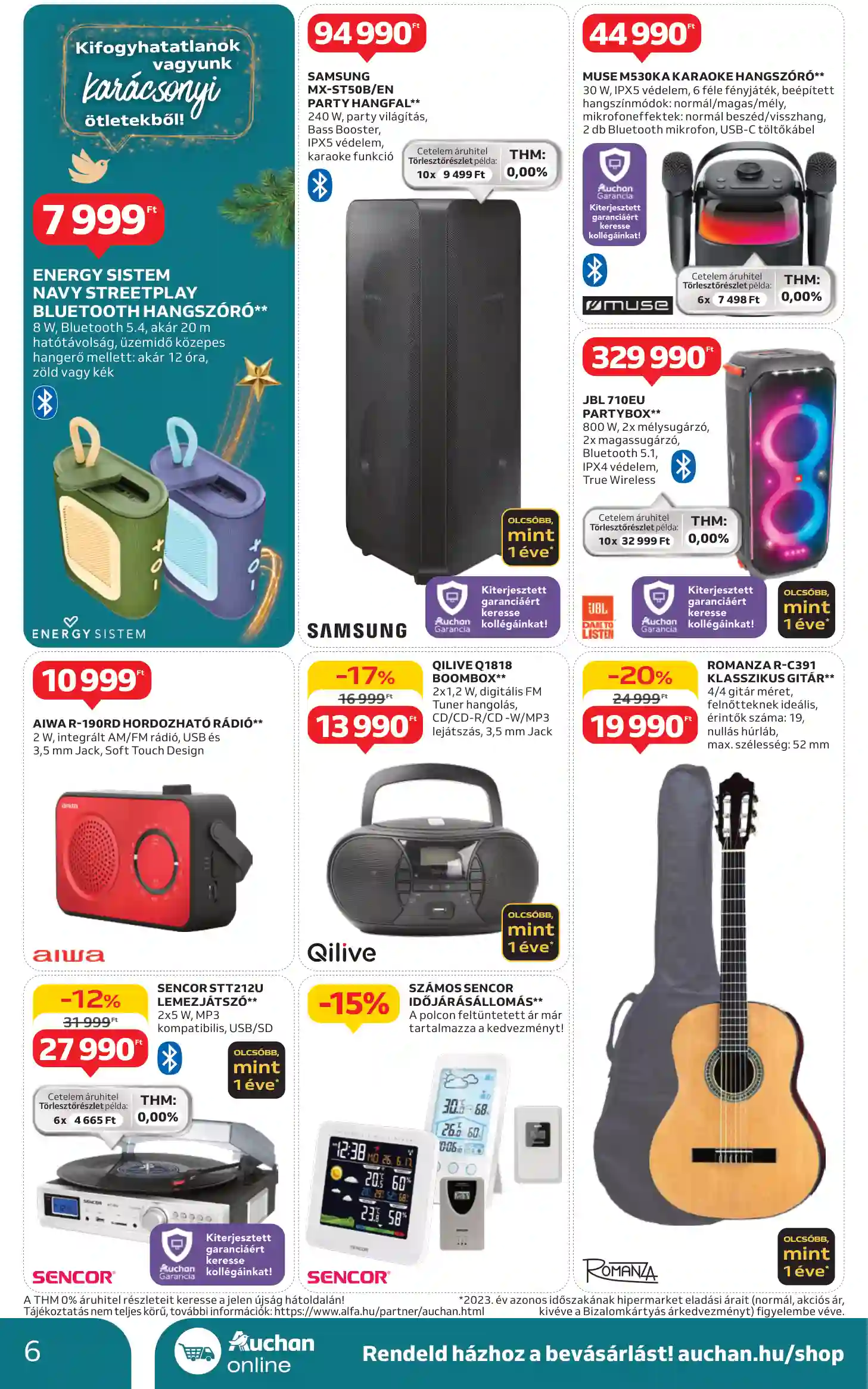 Auchan akciós újság 47. hét (16 oldal)