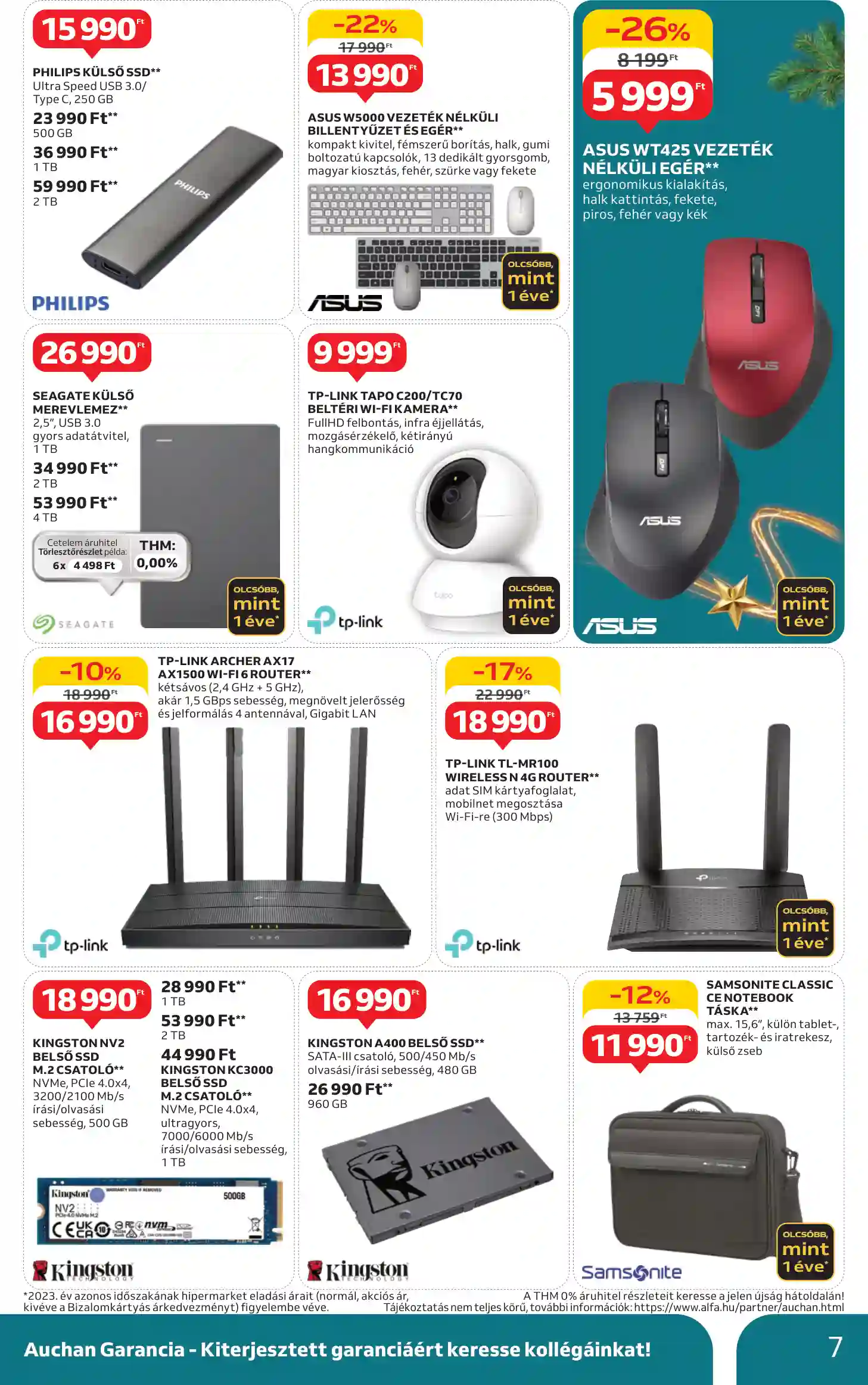 Auchan akciós újság 47. hét (17 oldal)