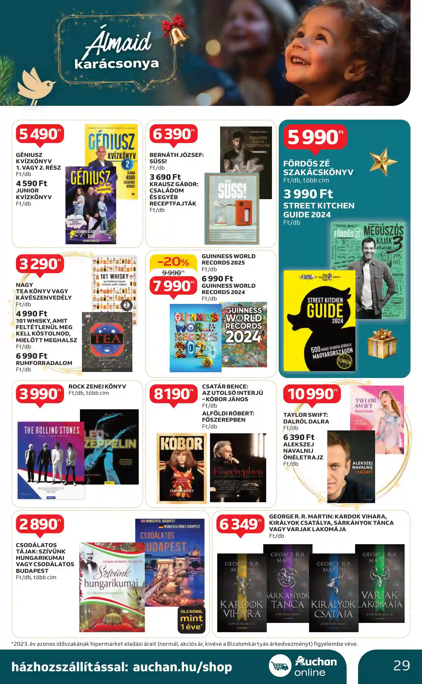 Auchan akciós újság 47. hét (22 oldal)