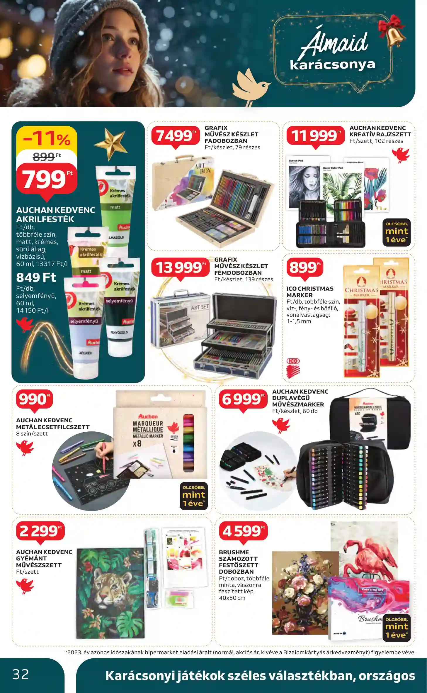 Auchan akciós újság 47. hét (26 oldal)