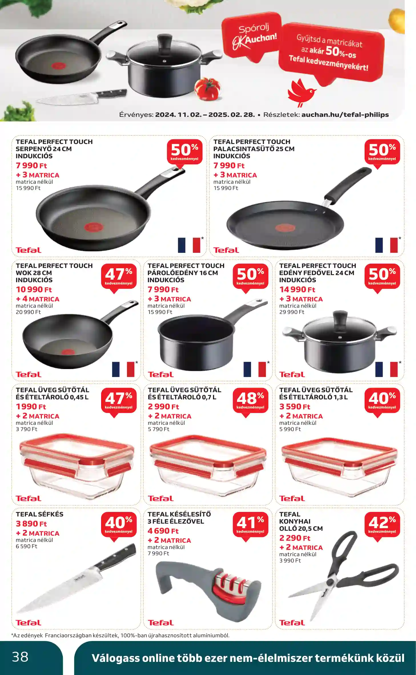Auchan akciós újság 47. hét (32 oldal)