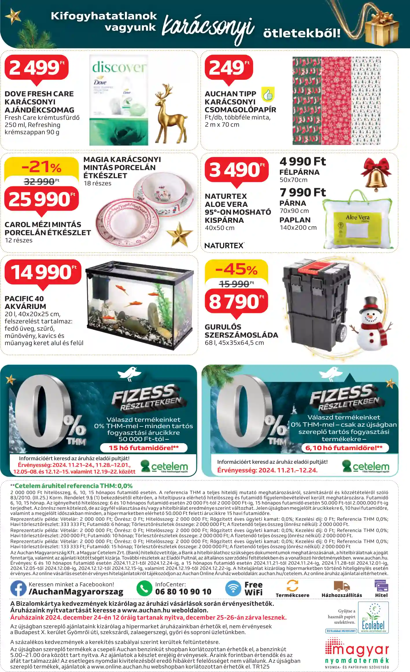 Auchan akciós újság 47. hét (34 oldal)