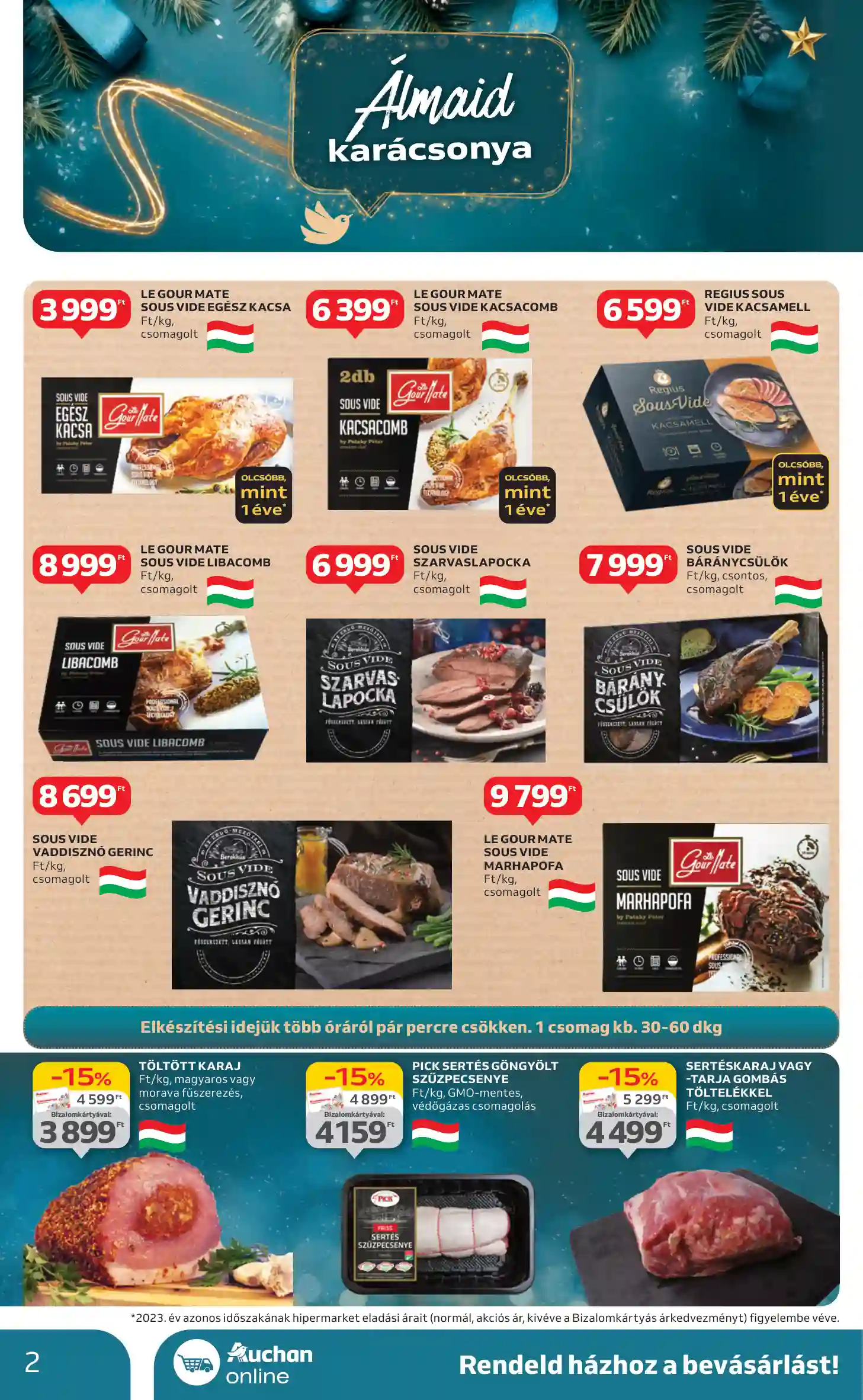 Auchan akciós újság 47. hét (2 oldal)