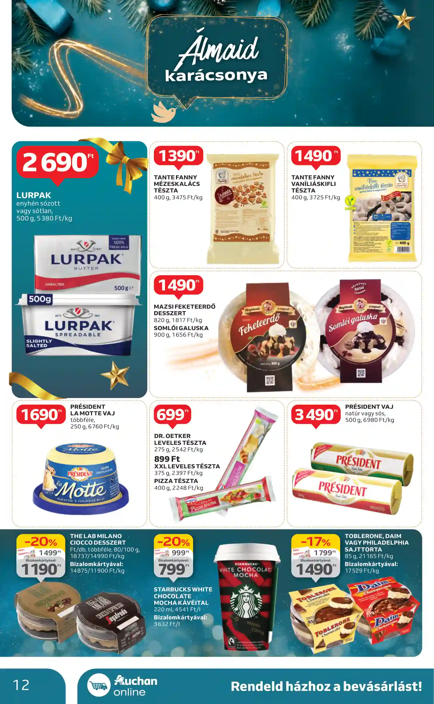 Auchan akciós újság 47. hét (4 oldal)