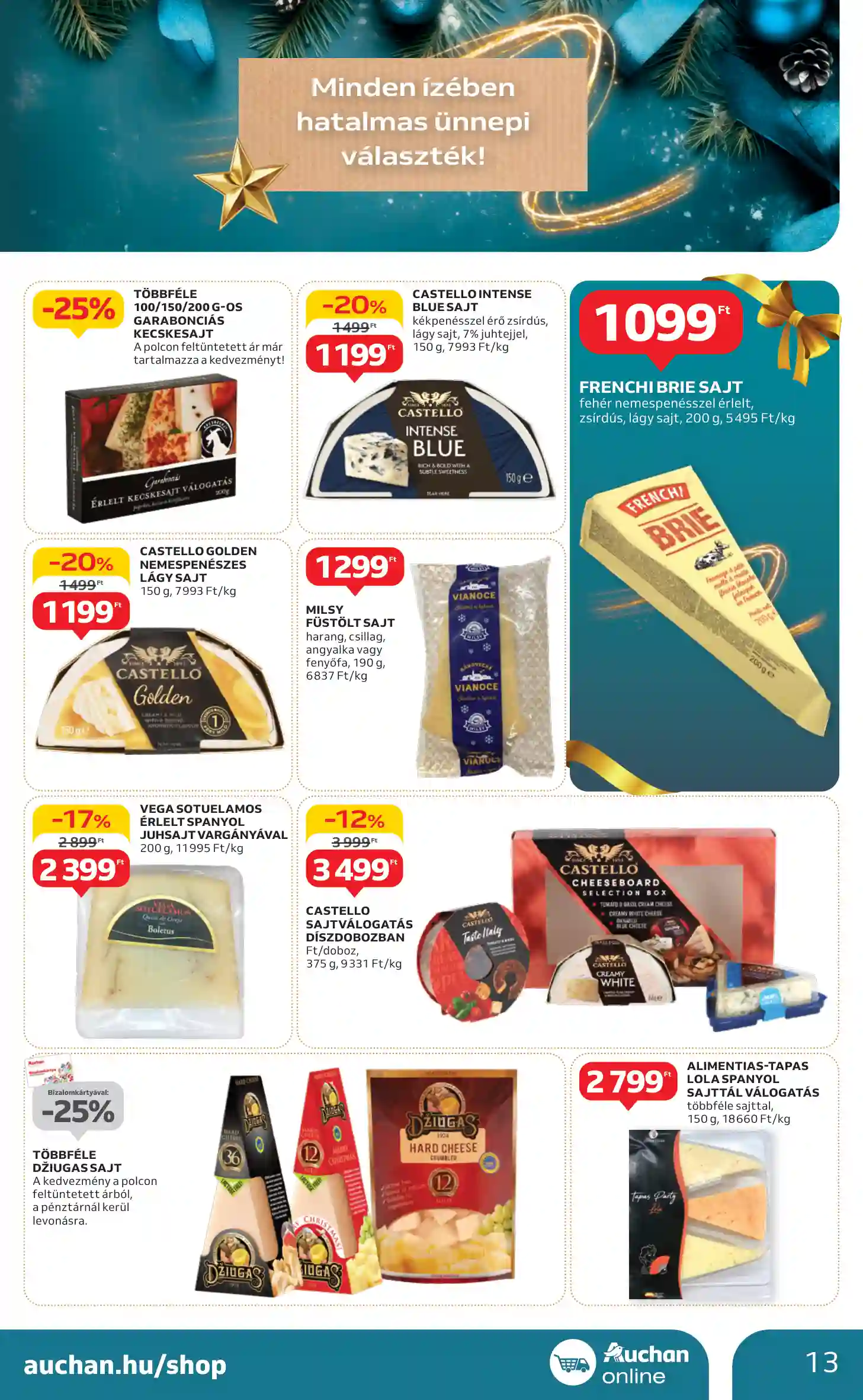 Auchan akciós újság 47. hét (5 oldal)