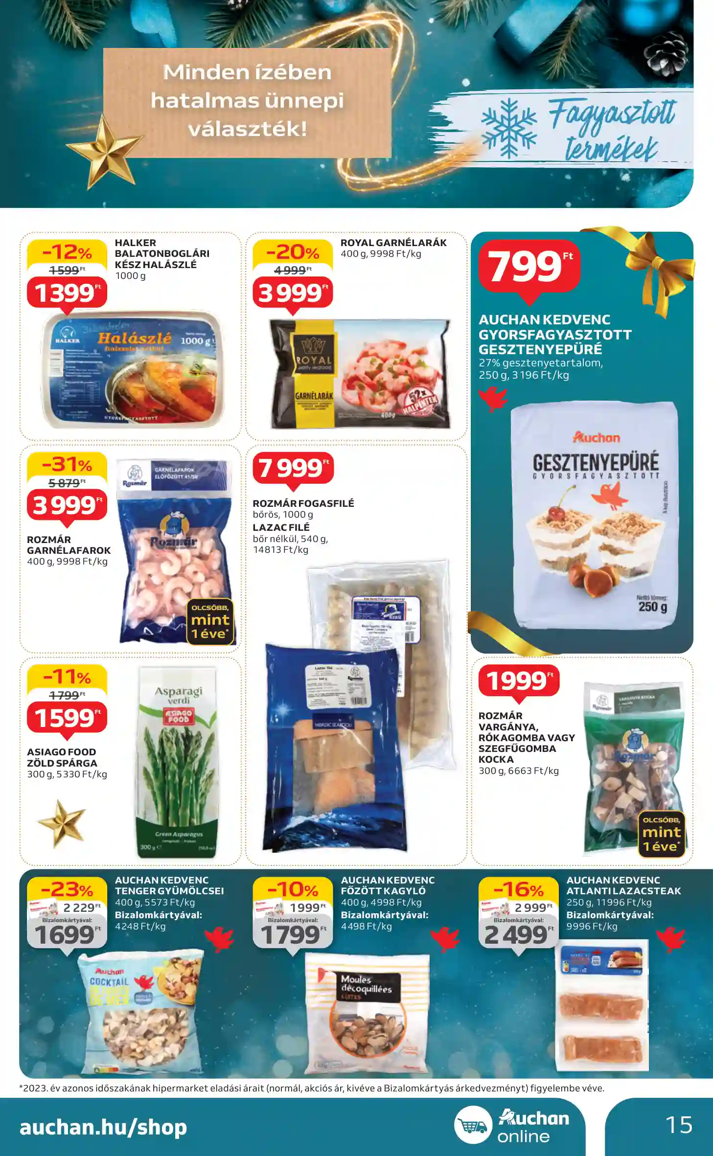 Auchan akciós újság 47. hét (7 oldal)