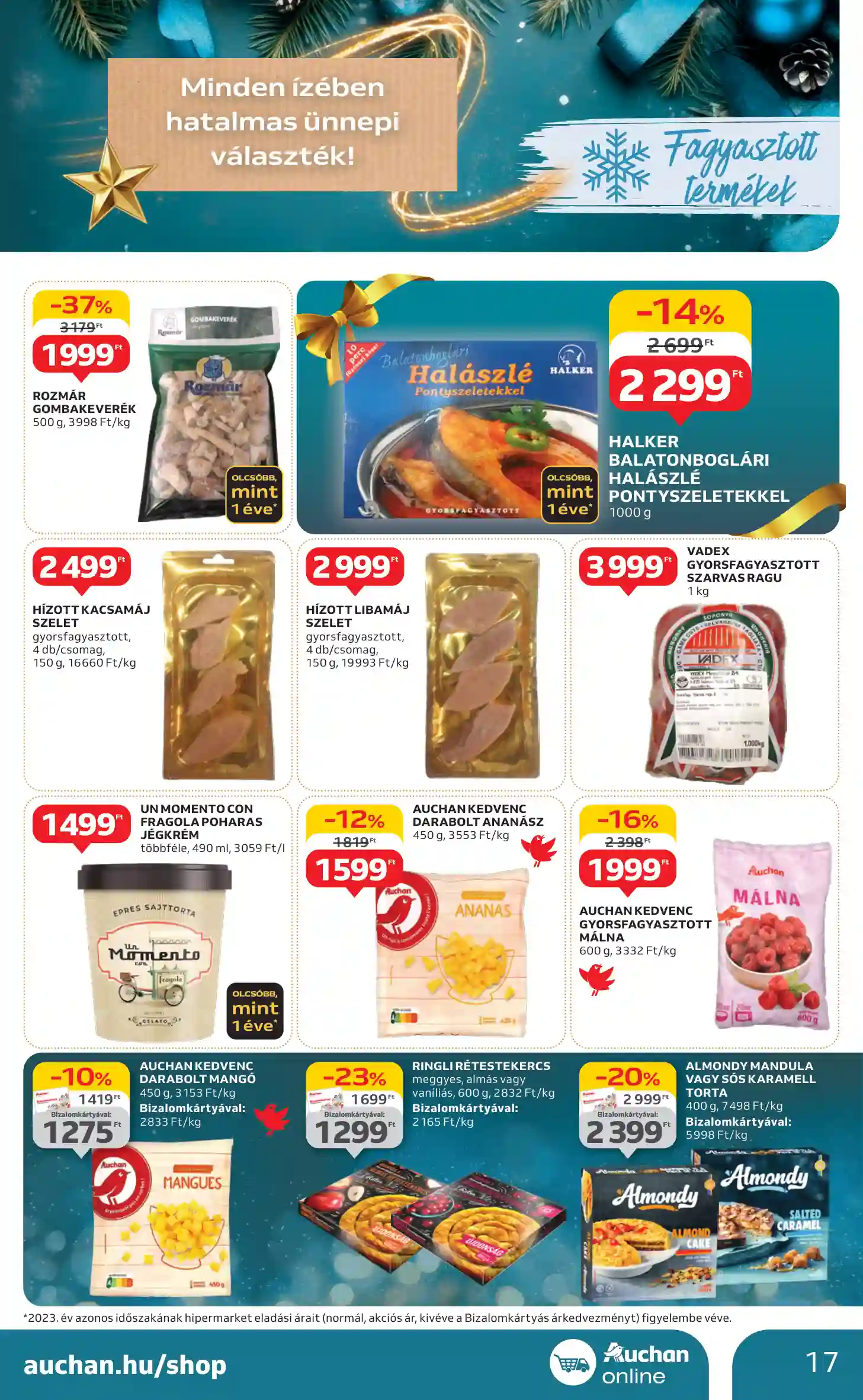 Auchan akciós újság 47. hét (9 oldal)
