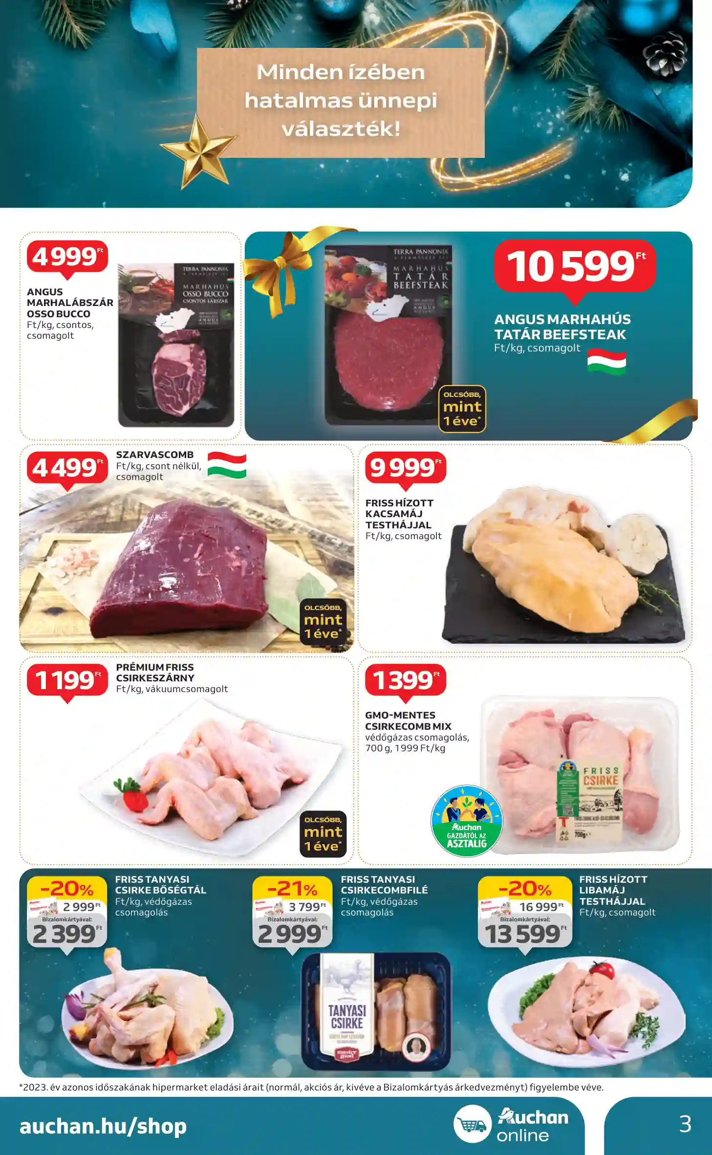 Auchan akciós újság 47. hét (13 oldal)