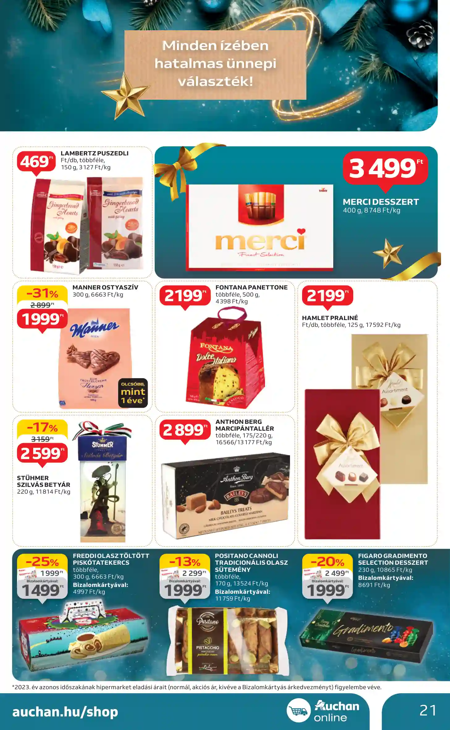 Auchan akciós újság 47. hét (14 oldal)