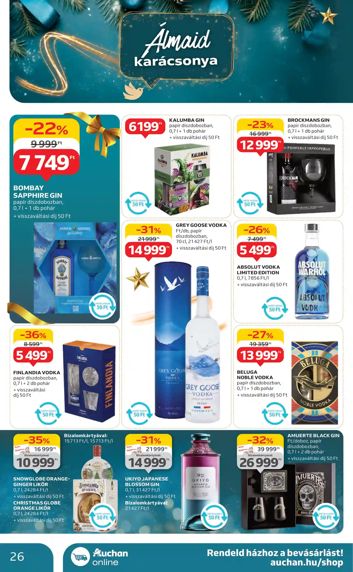 Auchan akciós újság 47. hét (19 oldal)