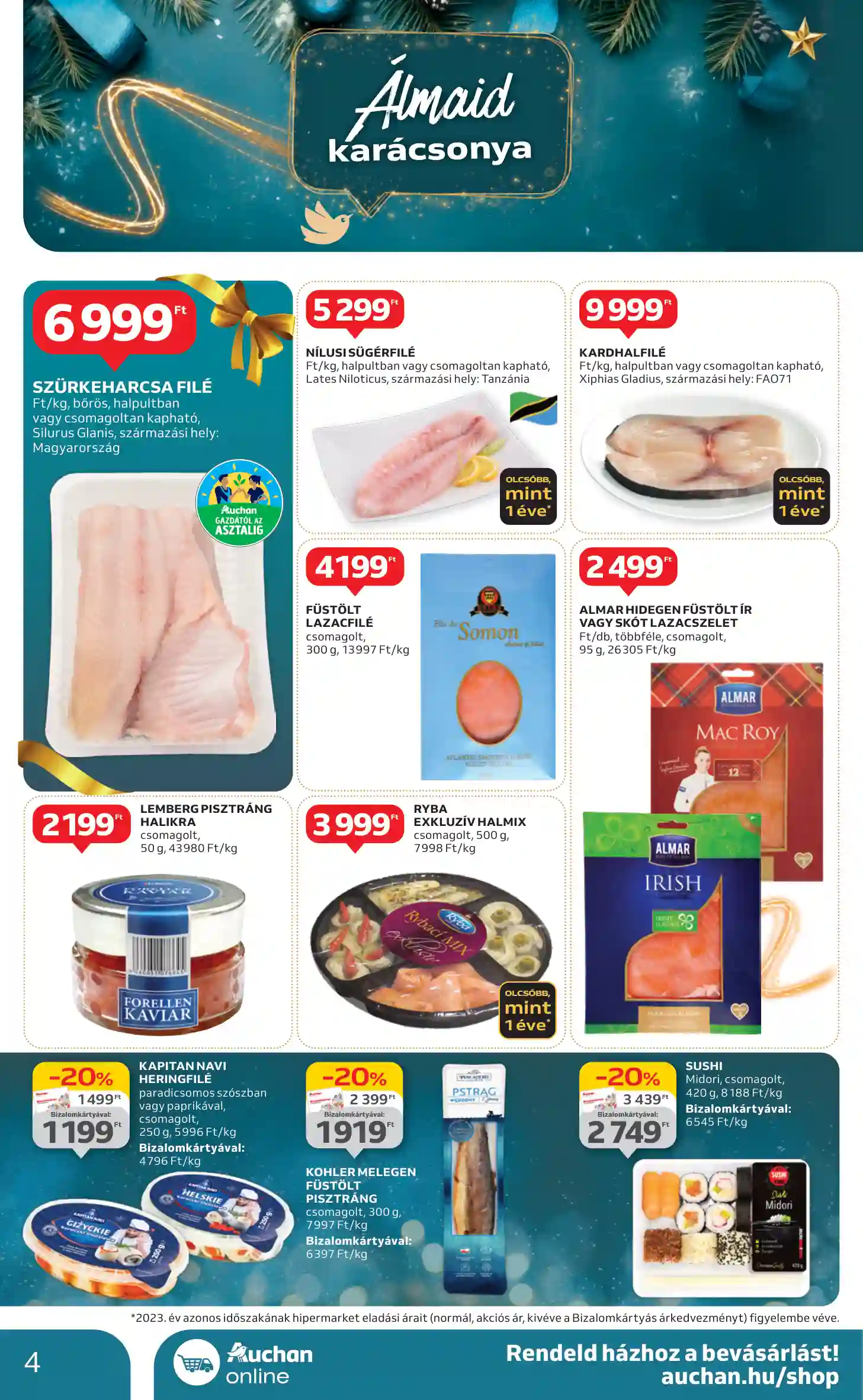 Auchan akciós újság 47. hét (24 oldal)