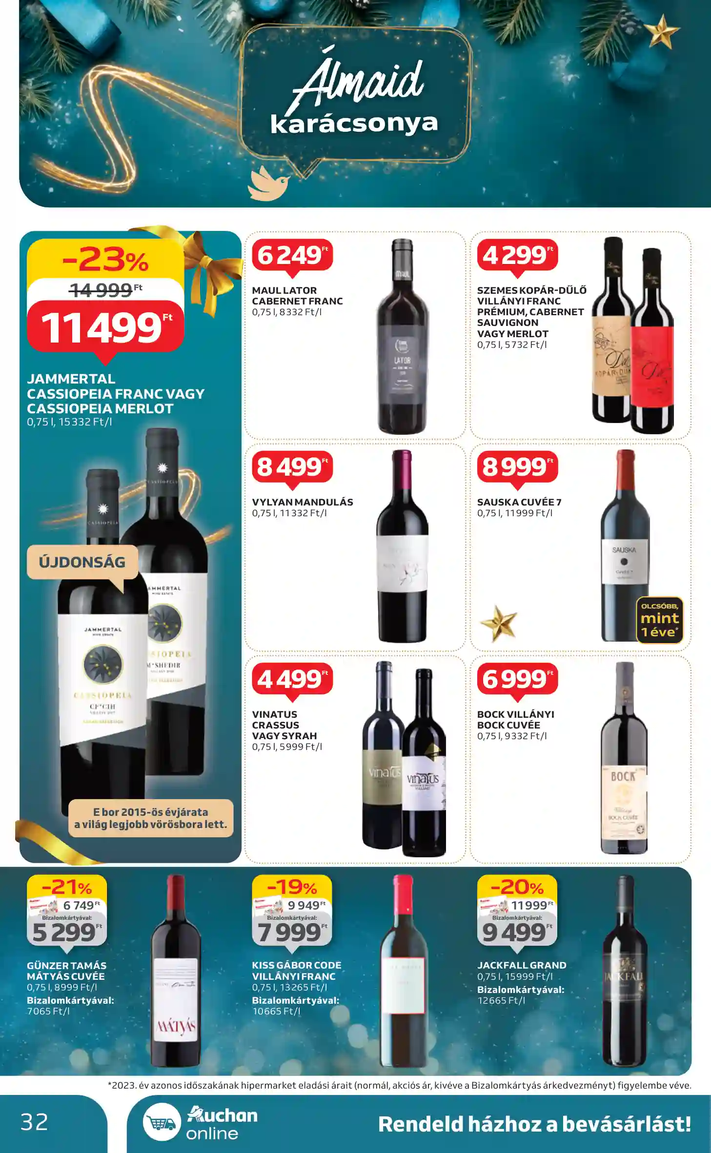 Auchan akciós újság 47. hét (26 oldal)