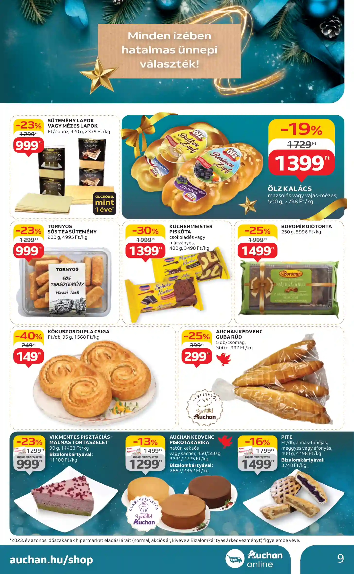 Auchan akciós újság 47. hét (33 oldal)