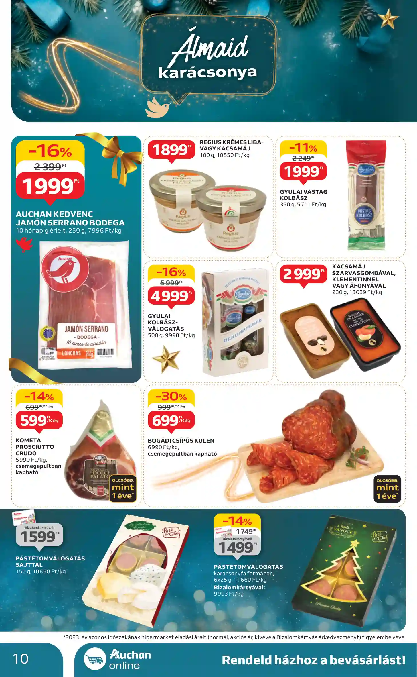 Auchan akciós újság 47. hét (34 oldal)