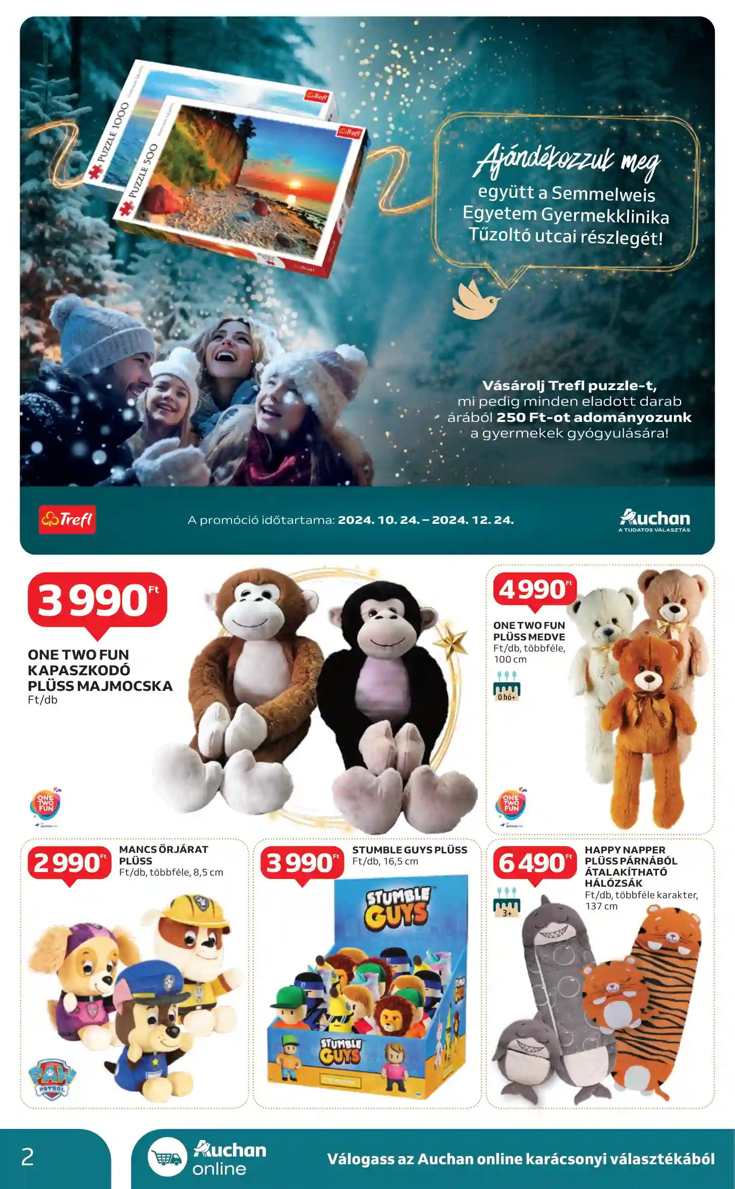 Auchan akciós újság 48. hét (2 oldal)