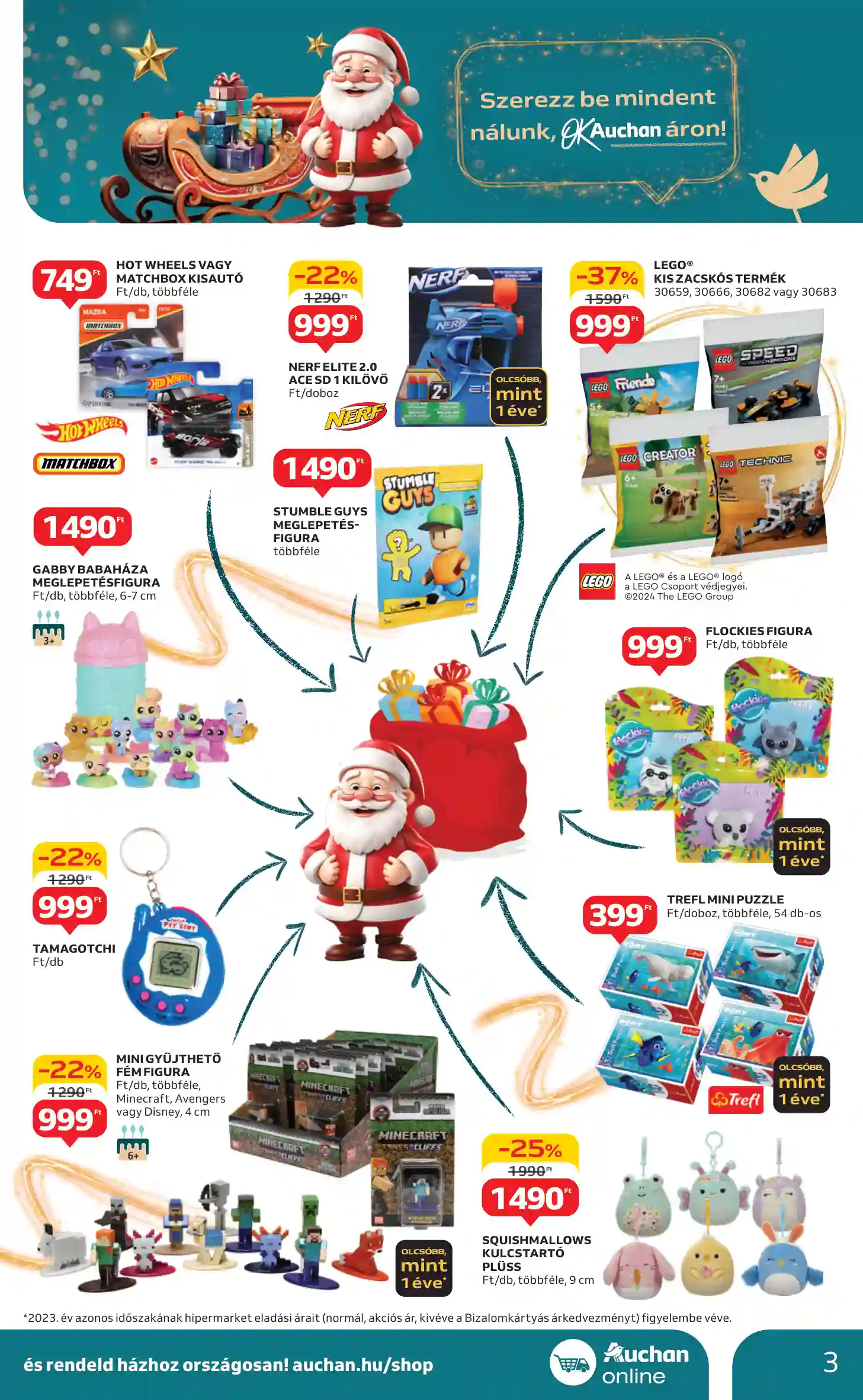 Auchan akciós újság 48. hét (3 oldal)