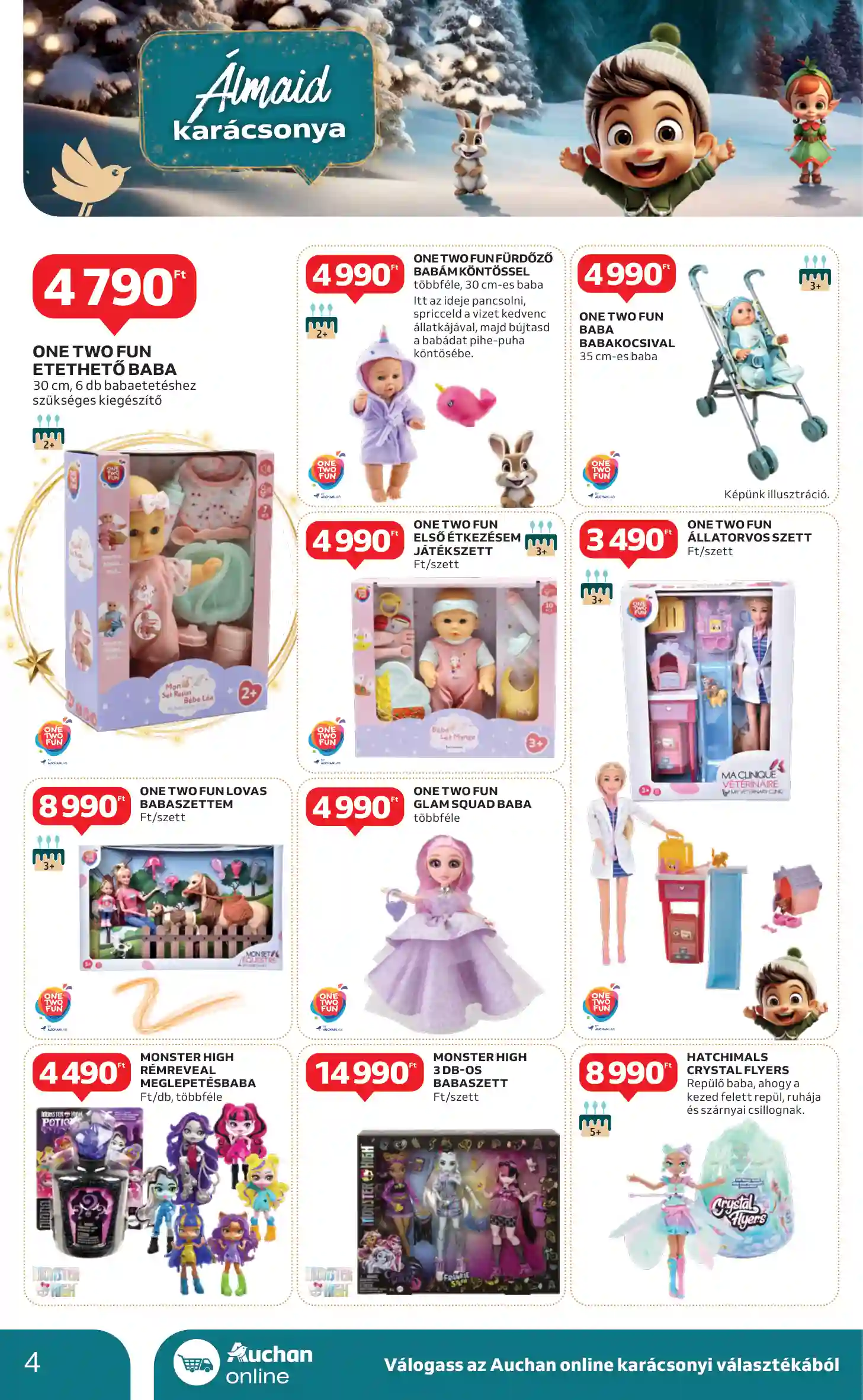 Auchan akciós újság 48. hét (4 oldal)
