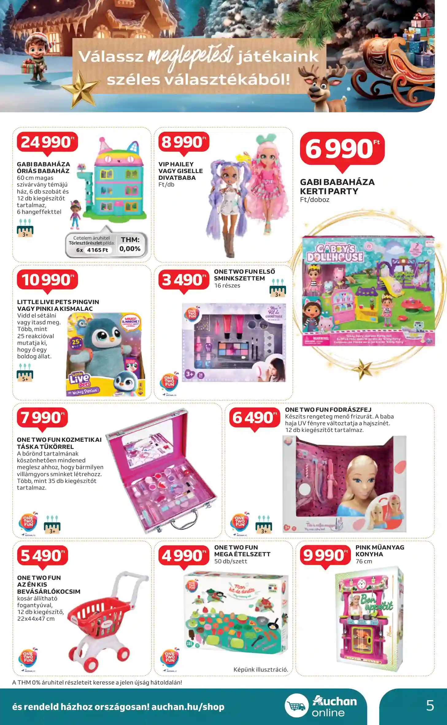 Auchan akciós újság 48. hét (5 oldal)