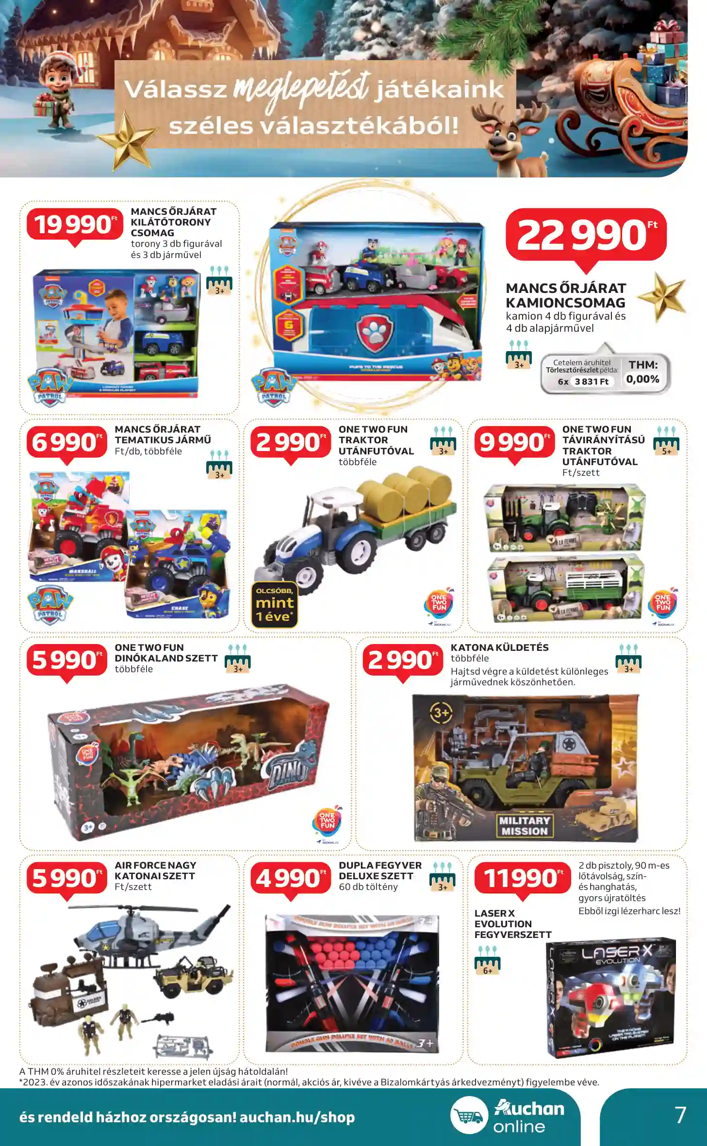 Auchan akciós újság 48. hét (7 oldal)