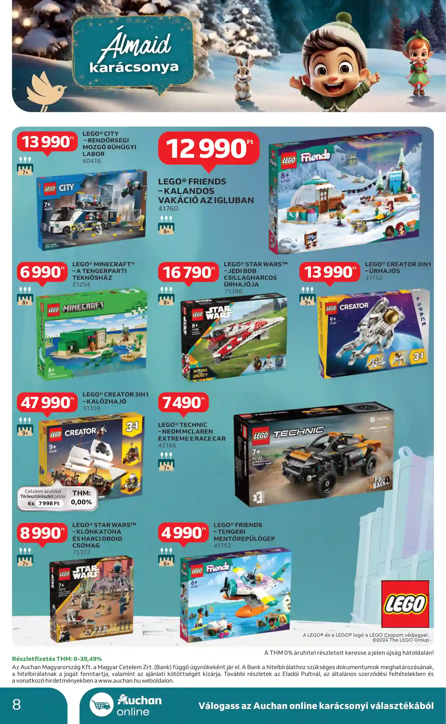Auchan akciós újság 48. hét (8 oldal)